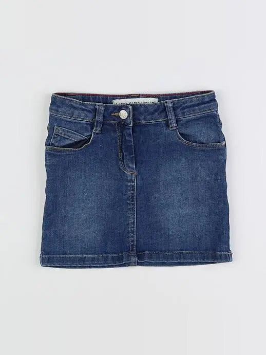 Monoprix - jupe bleu - 6 ans