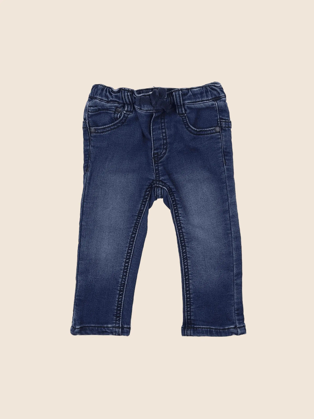 Vertbaudet - jean bleu - 9 mois