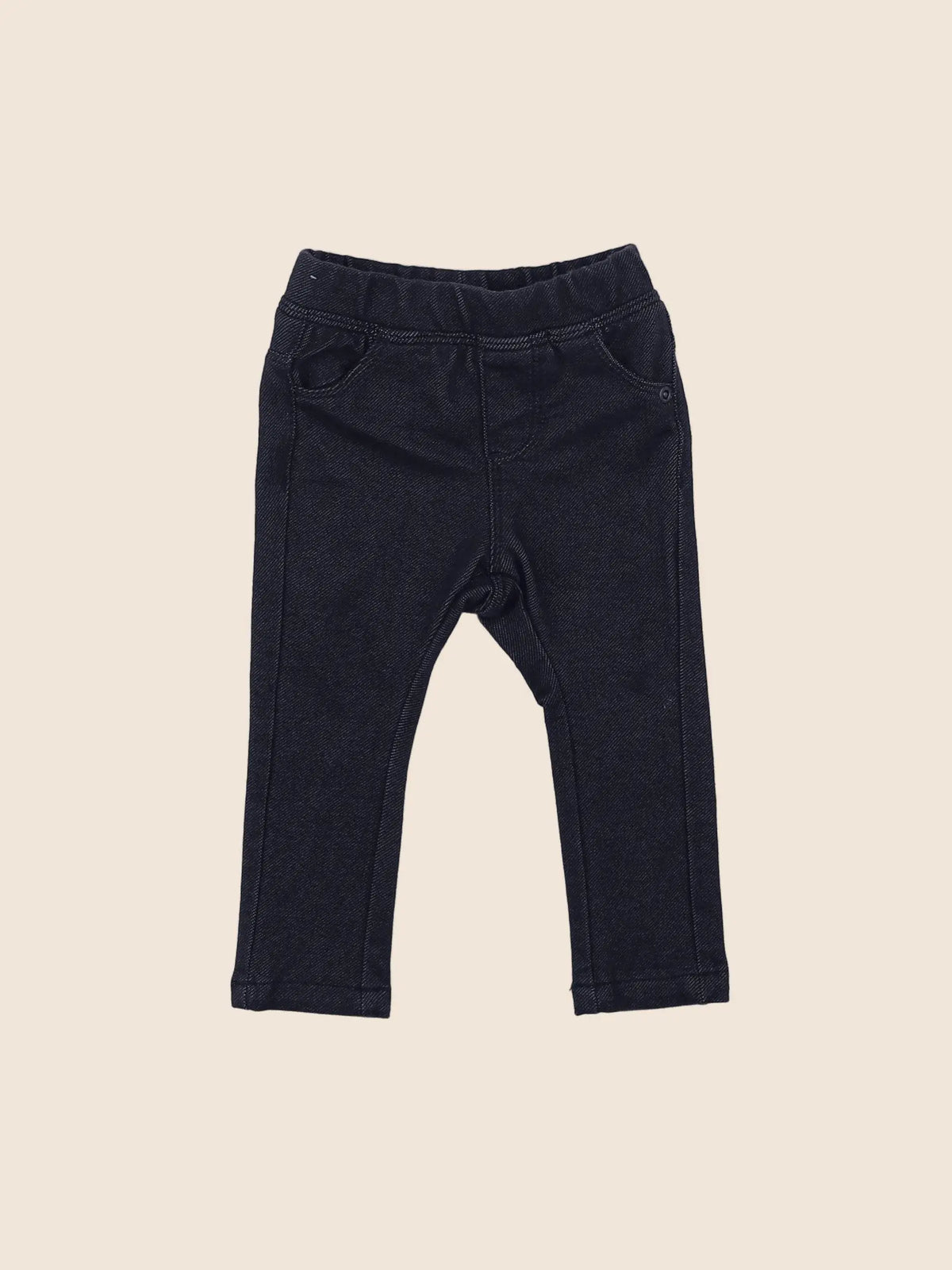 Vertbaudet - jegging bleu - 6 mois