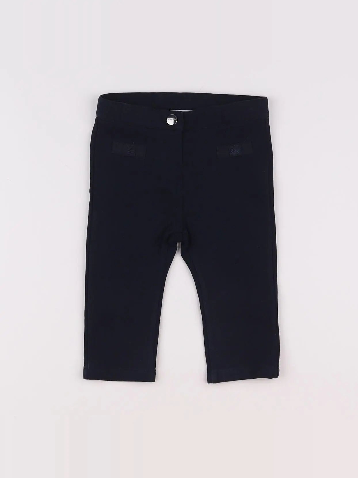 Jacadi - pantalon bleu - 12 mois