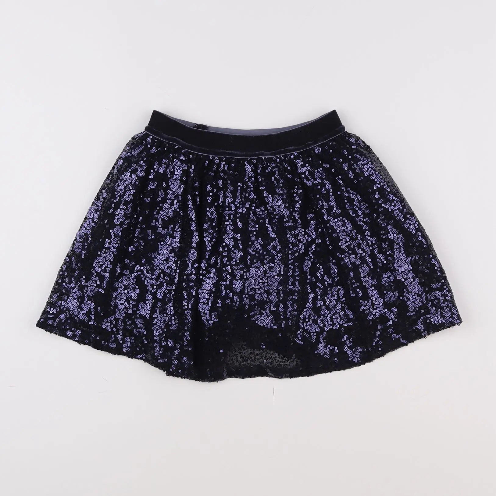 Vertbaudet - jupe bleu, violet - 3 ans
