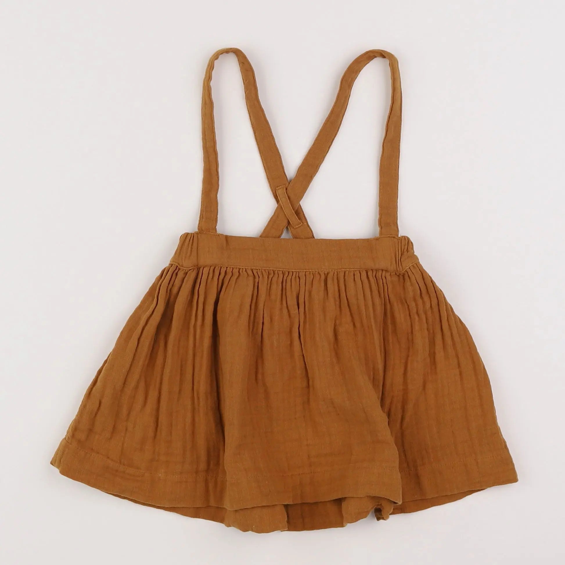 Vertbaudet - jupe marron - 18 mois
