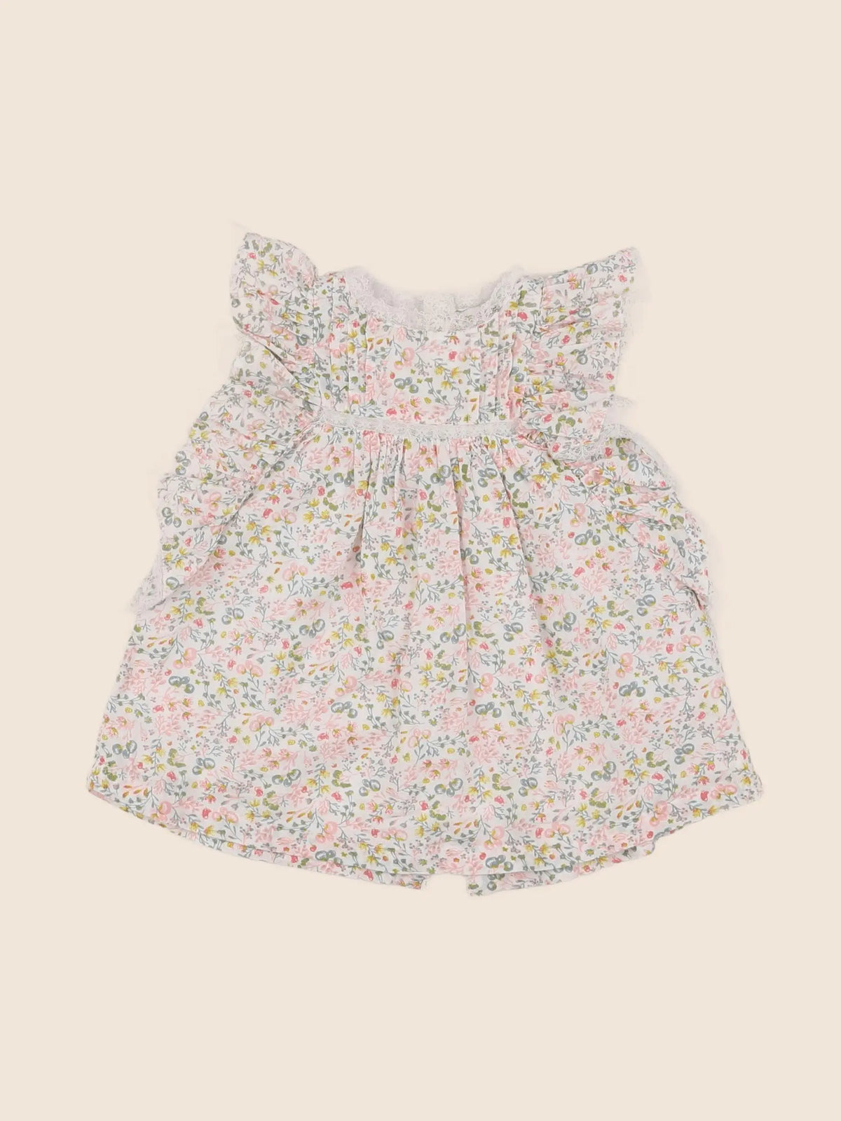 Vertbaudet - robe multicolore - 3 mois