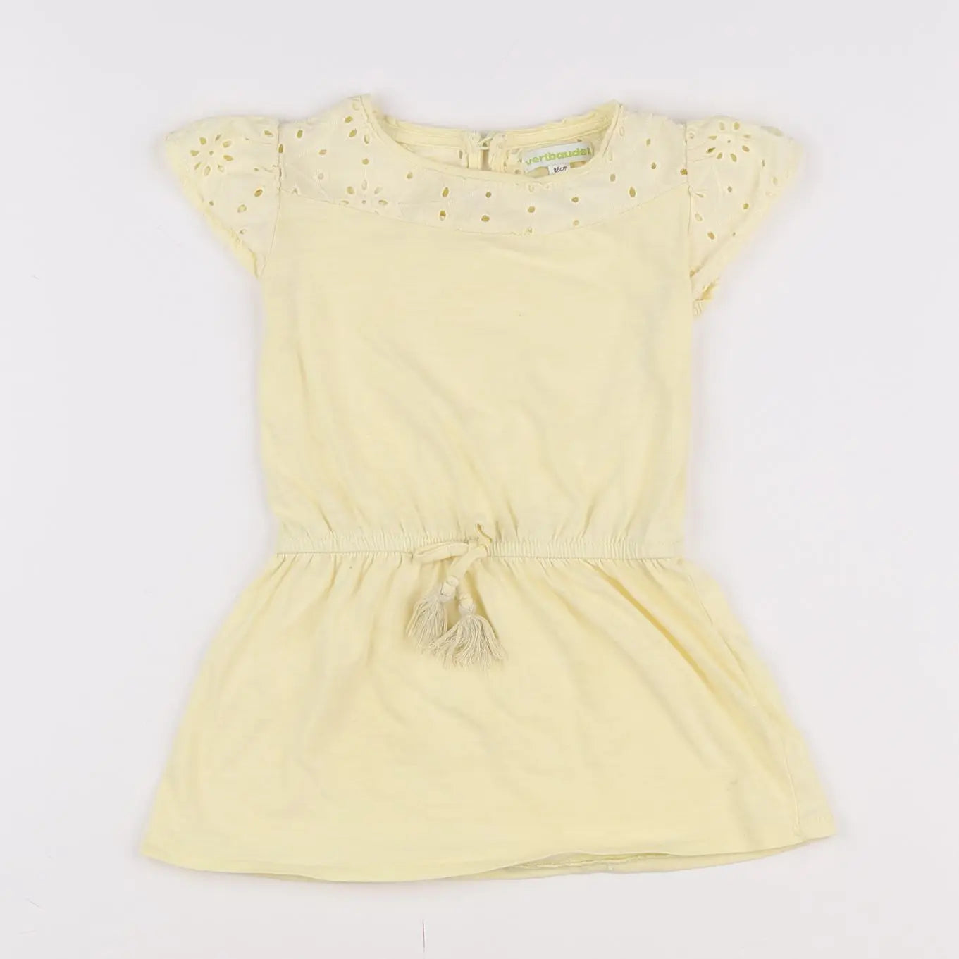 Vertbaudet - robe jaune - 2 ans