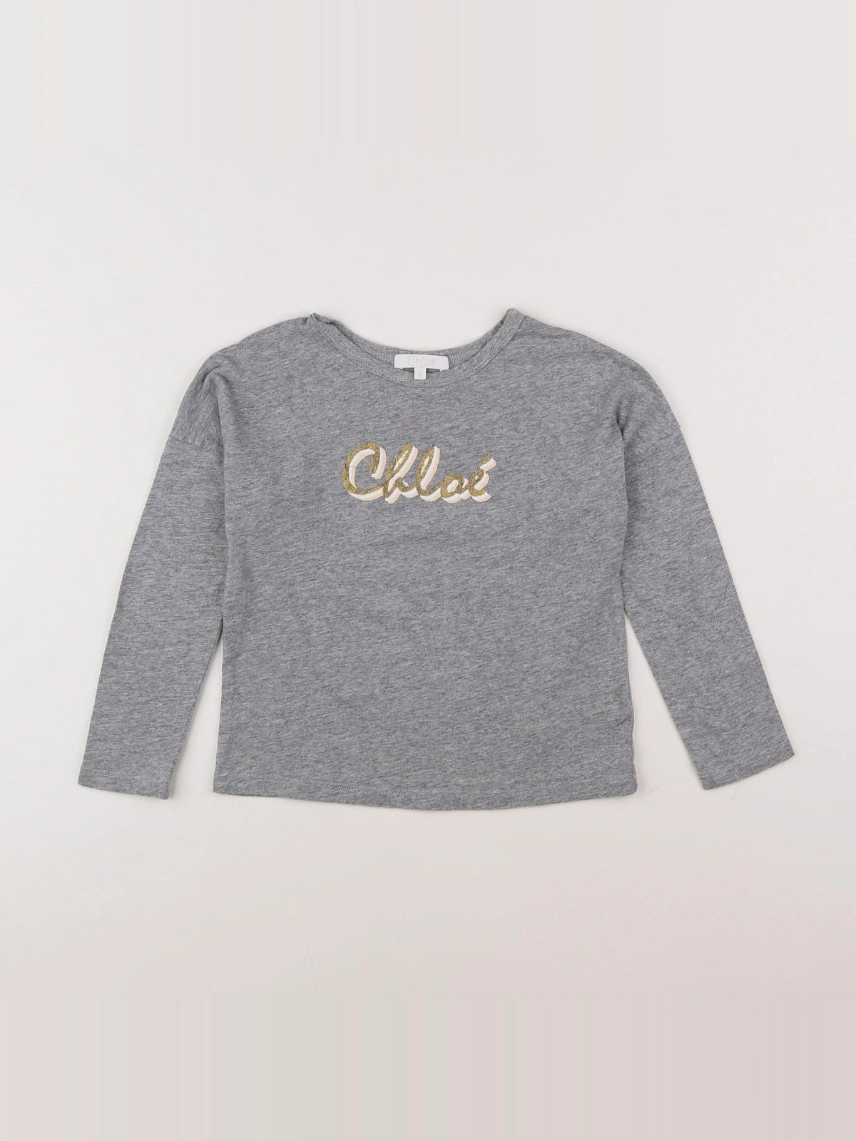 Chloé - tee-shirt gris - 6 ans