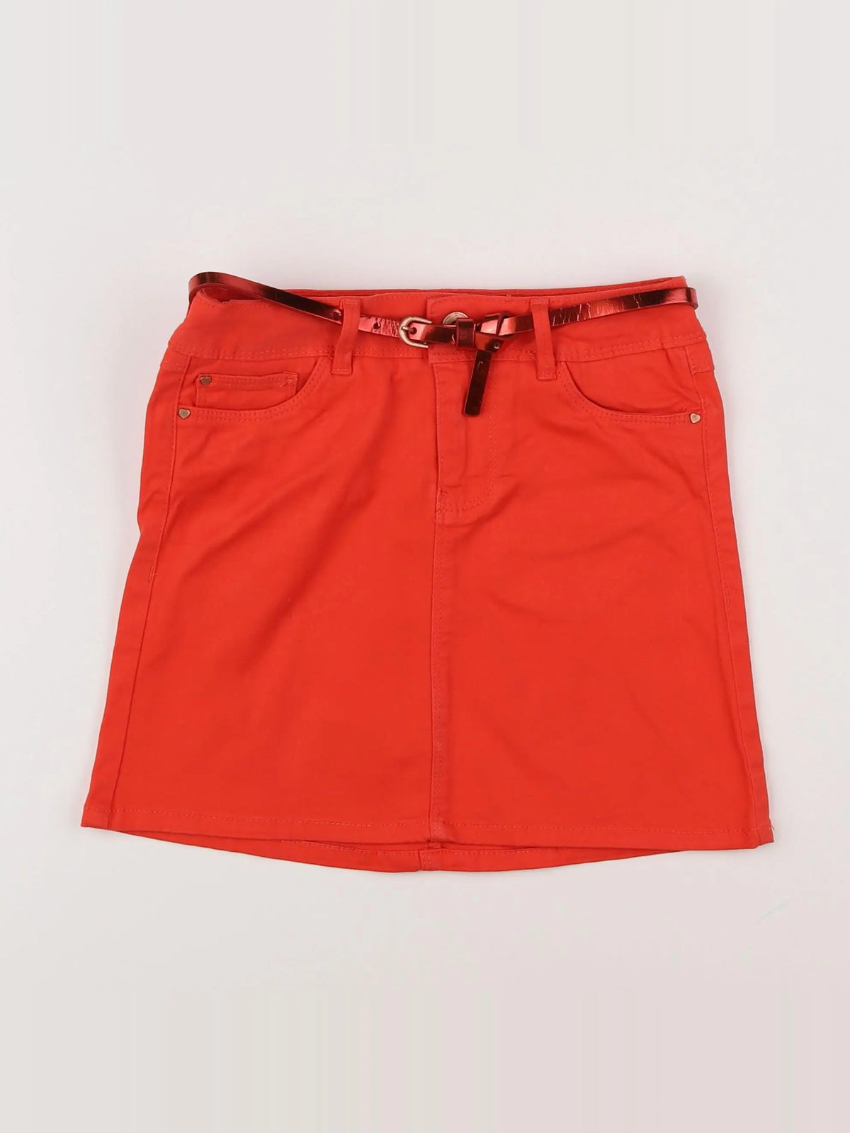 Okaidi - jupe rouge - 8 ans