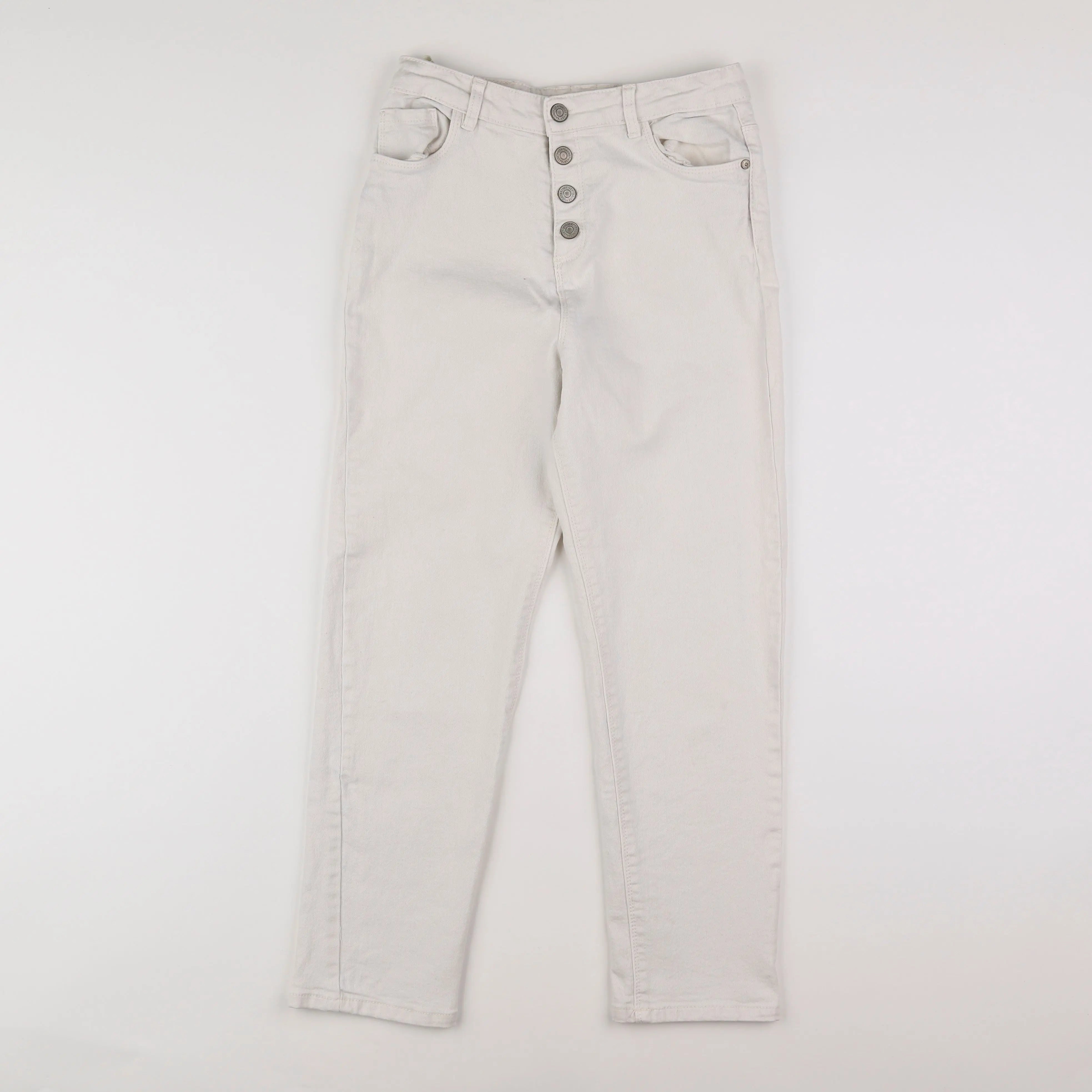 Vertbaudet - jean blanc - 12 ans