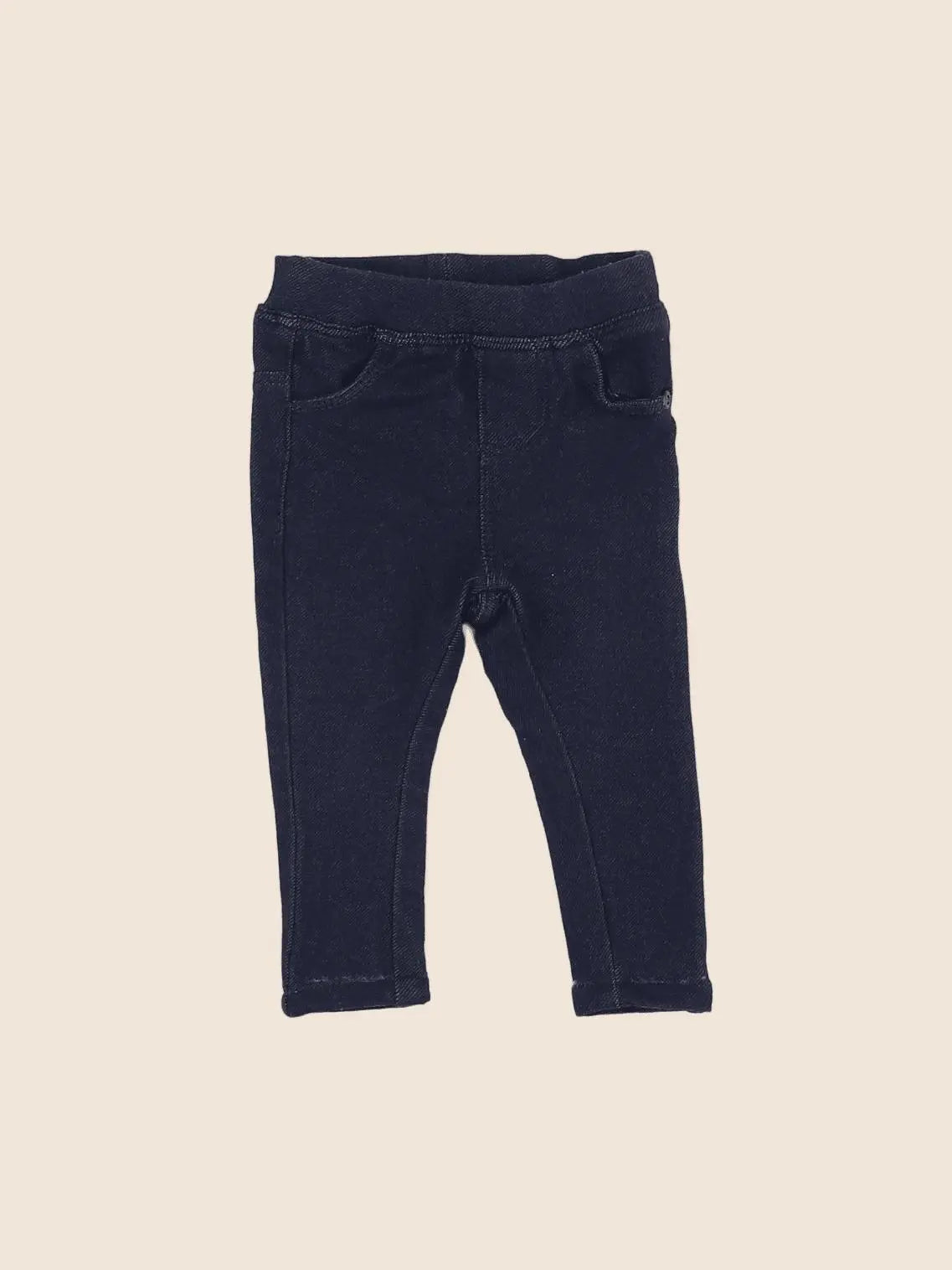Vertbaudet - jegging bleu - 3 mois