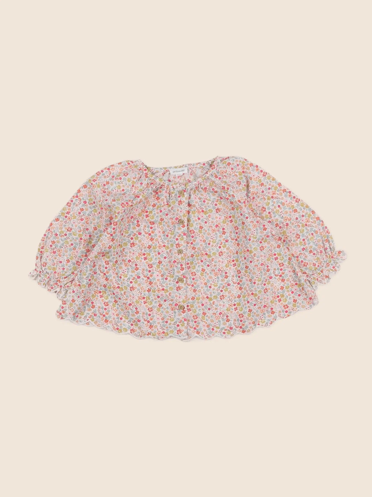Vertbaudet - blouse multicolore - 12 mois