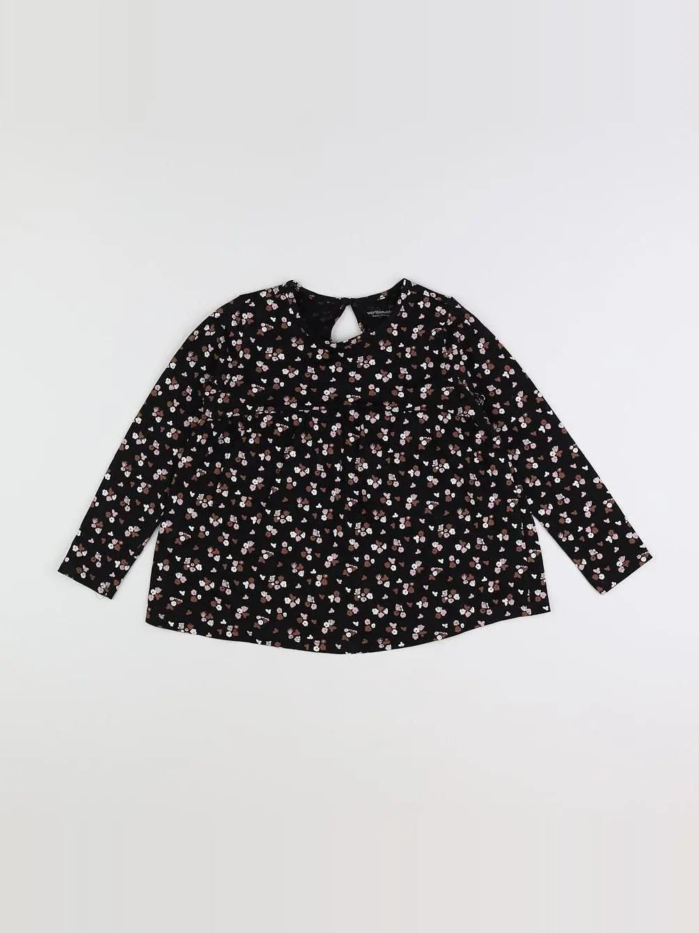 Vertbaudet - blouse noir - 6 ans