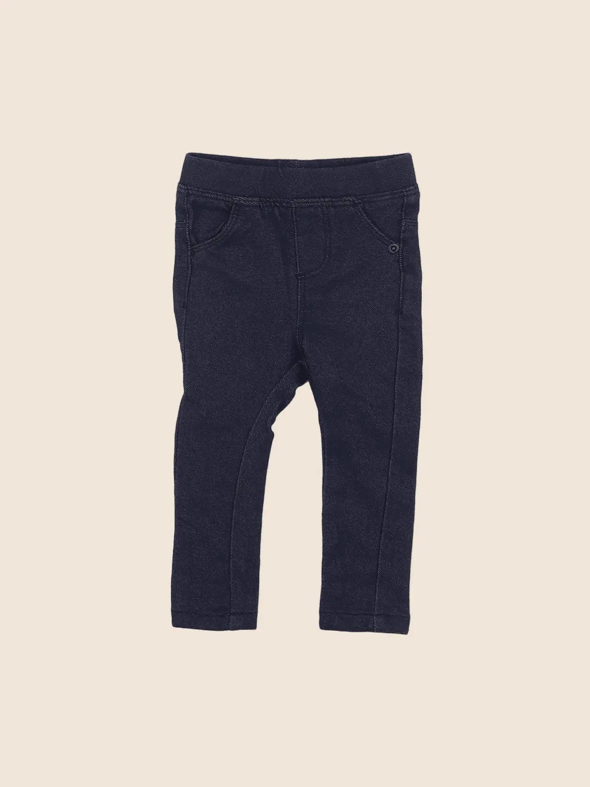 Vertbaudet - jegging bleu - 6 mois