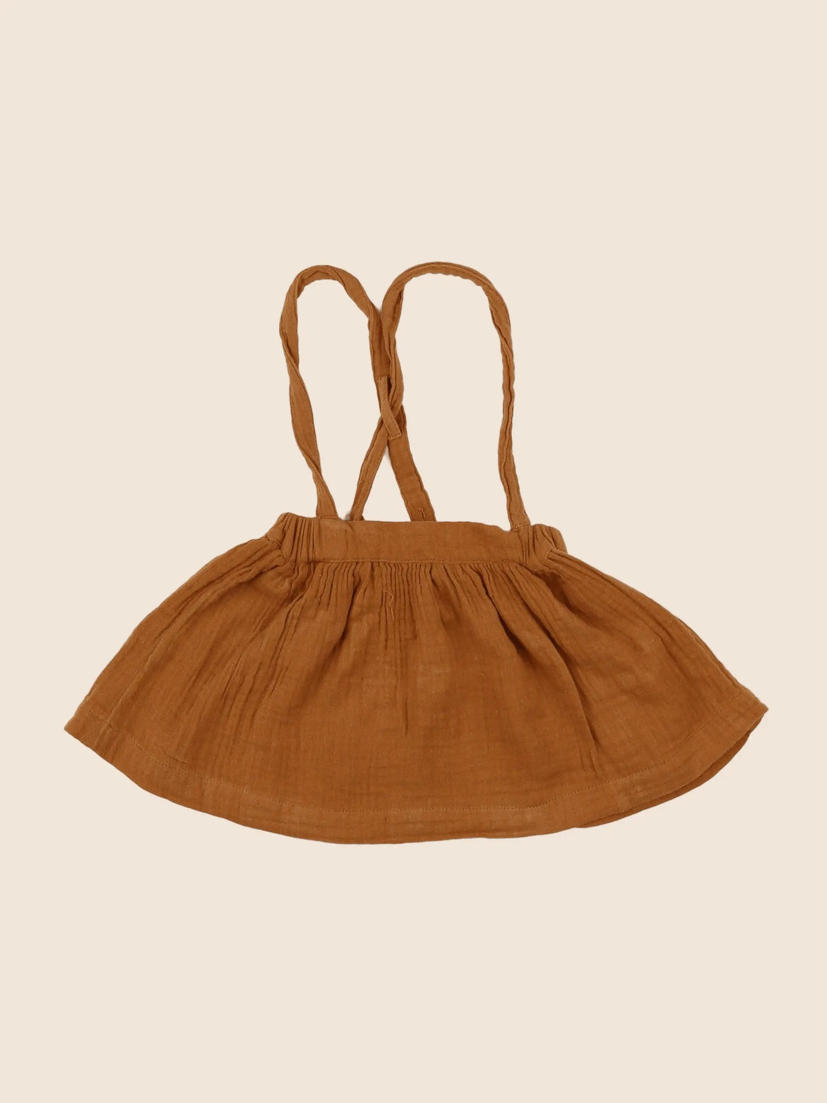 Vertbaudet - jupe marron - 9 mois