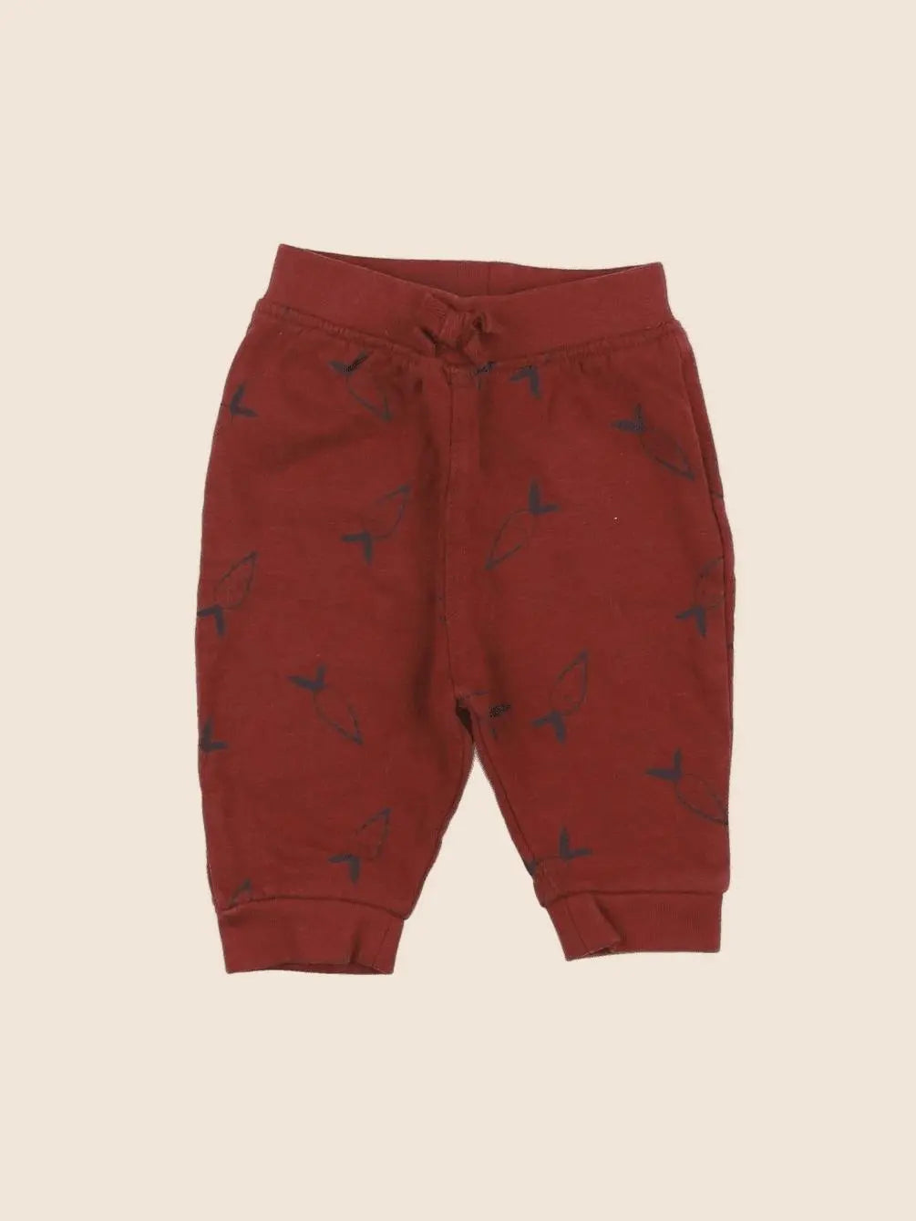 Vertbaudet - jogging rouge - 3 mois