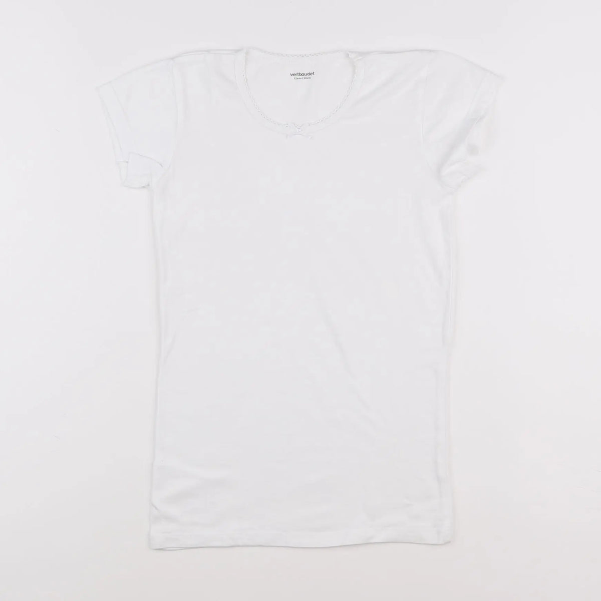 Vertbaudet - maillot de corps blanc - 12 ans