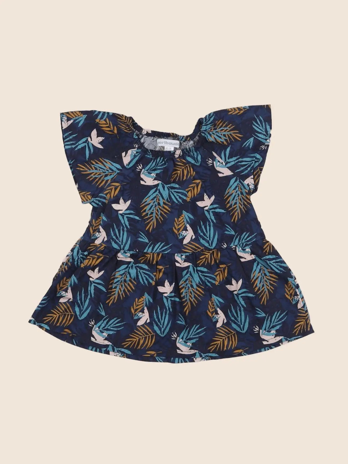 Vertbaudet - robe bleu - 3 mois