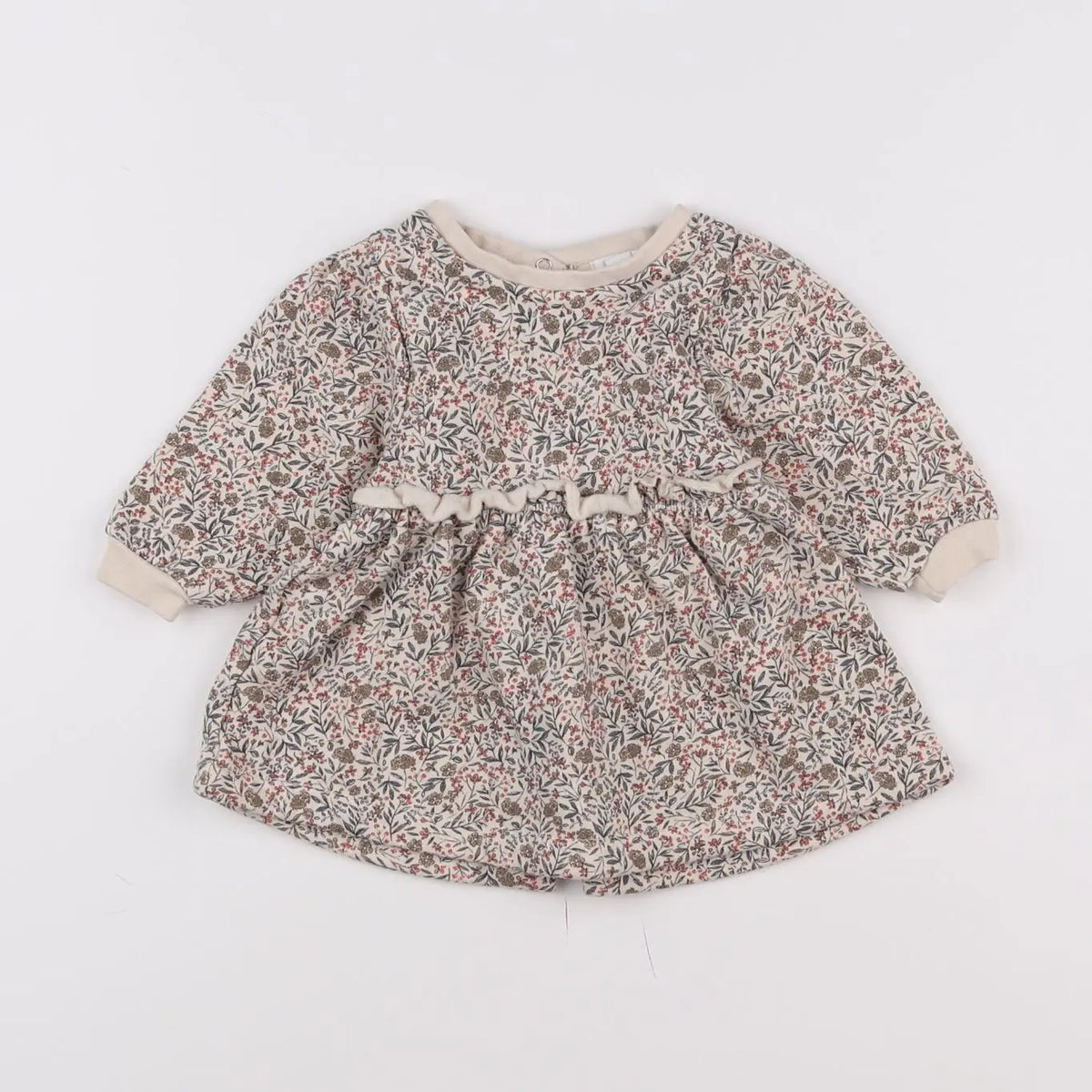 Vertbaudet - robe multicolore - 3 mois