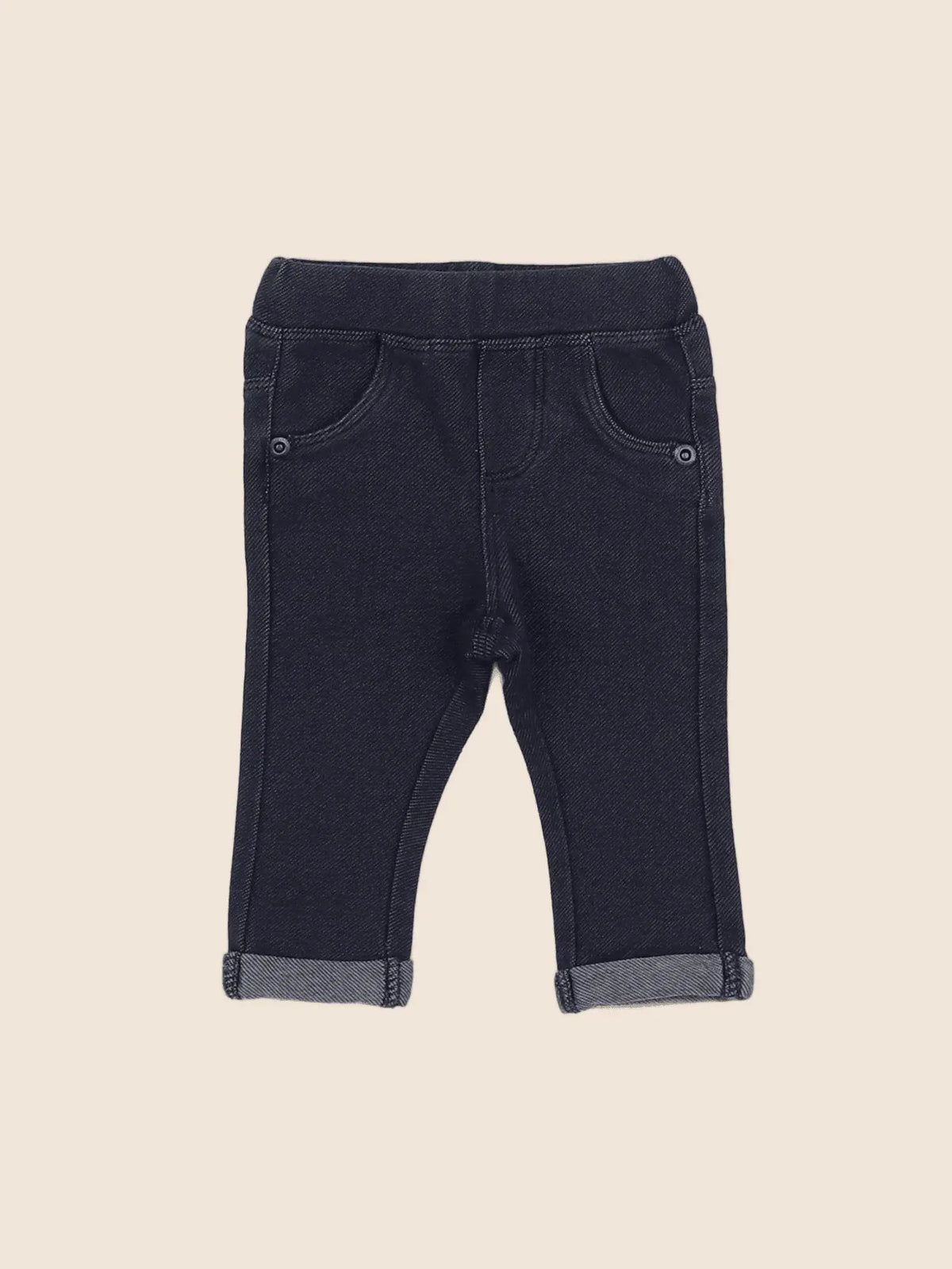 Vertbaudet - jegging bleu - 3 mois