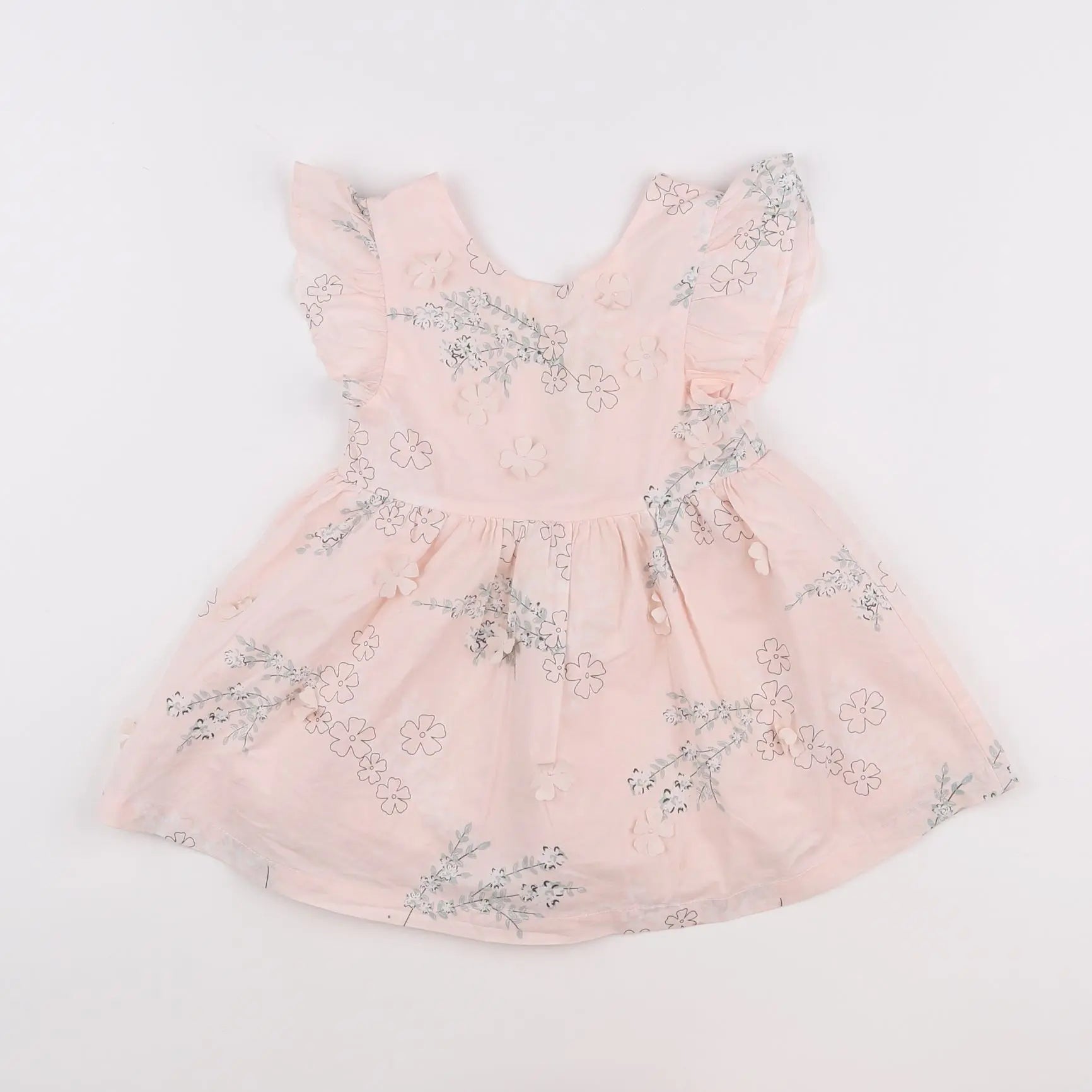 Vertbaudet - robe rose - 2 ans