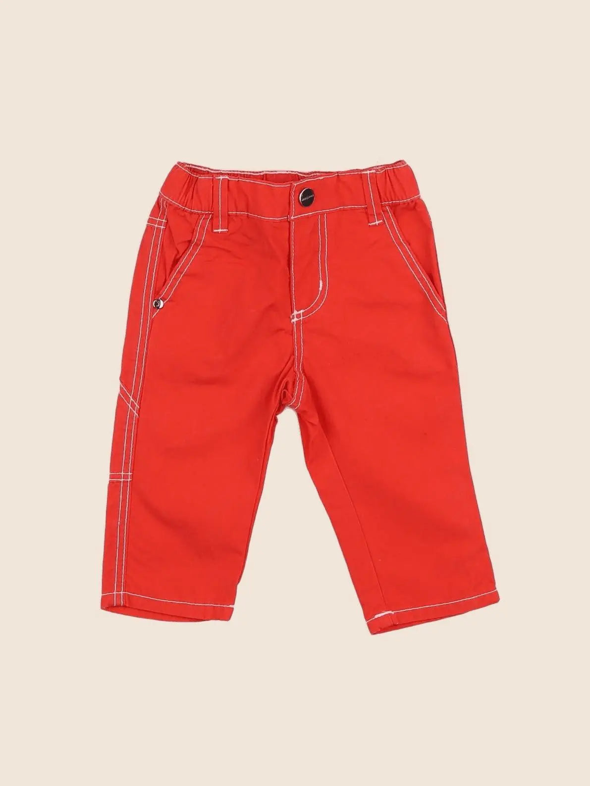 Jacadi - pantalon rouge - 6 mois