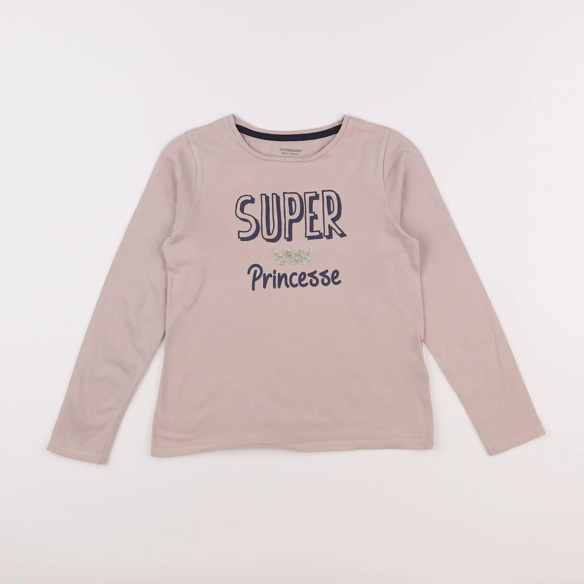 Vertbaudet - tee-shirt rose - 8 ans