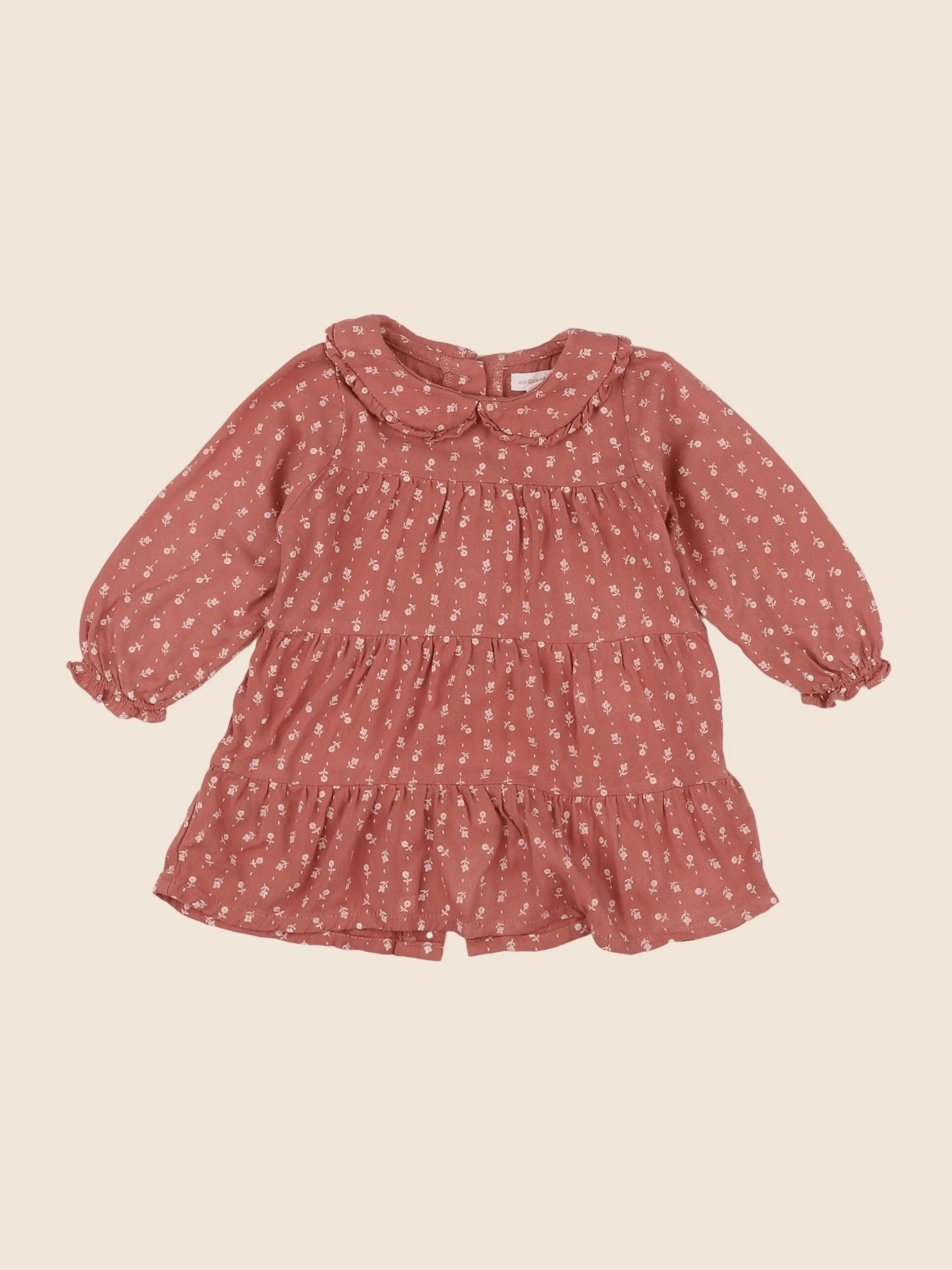 Vertbaudet - robe rose - 12 mois