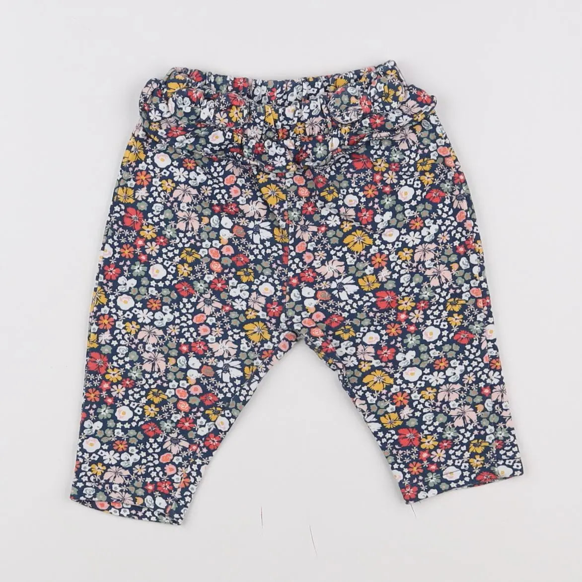 Vertbaudet - sarouel multicolore - 6 mois