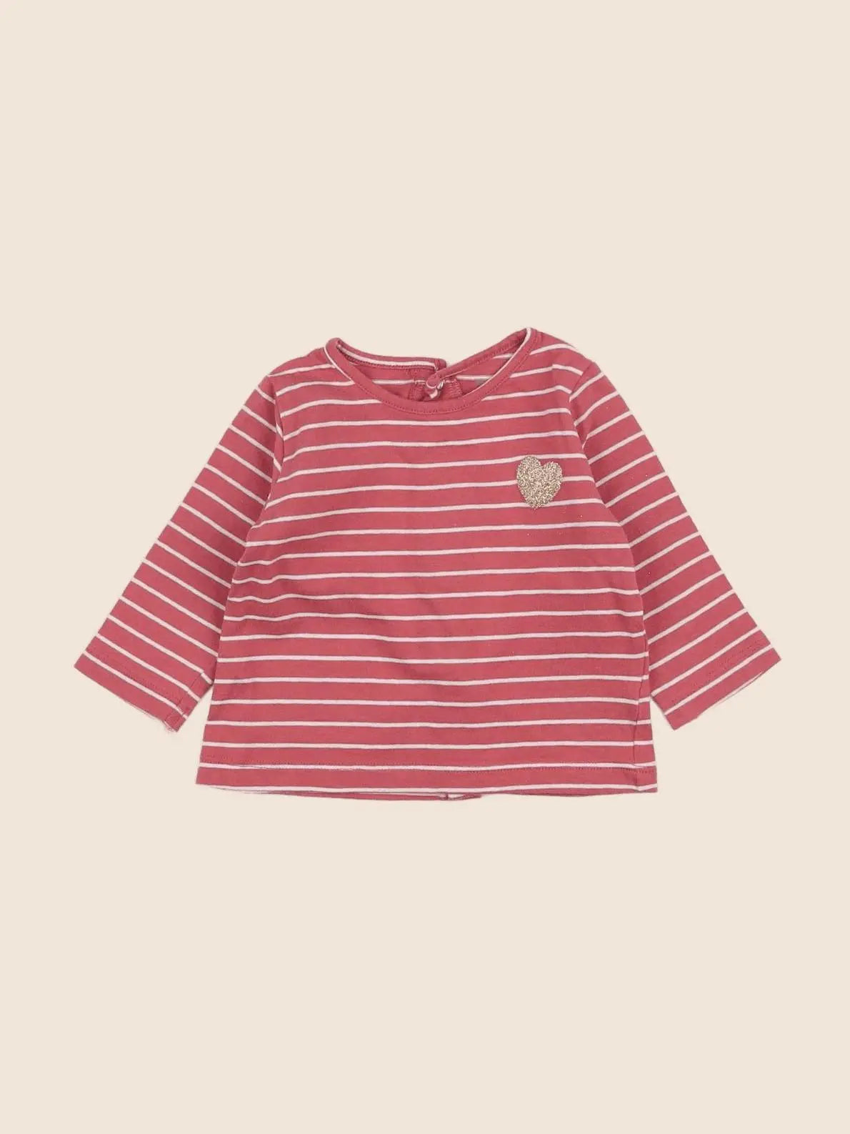 Vertbaudet - tee-shirt rose - 3 mois