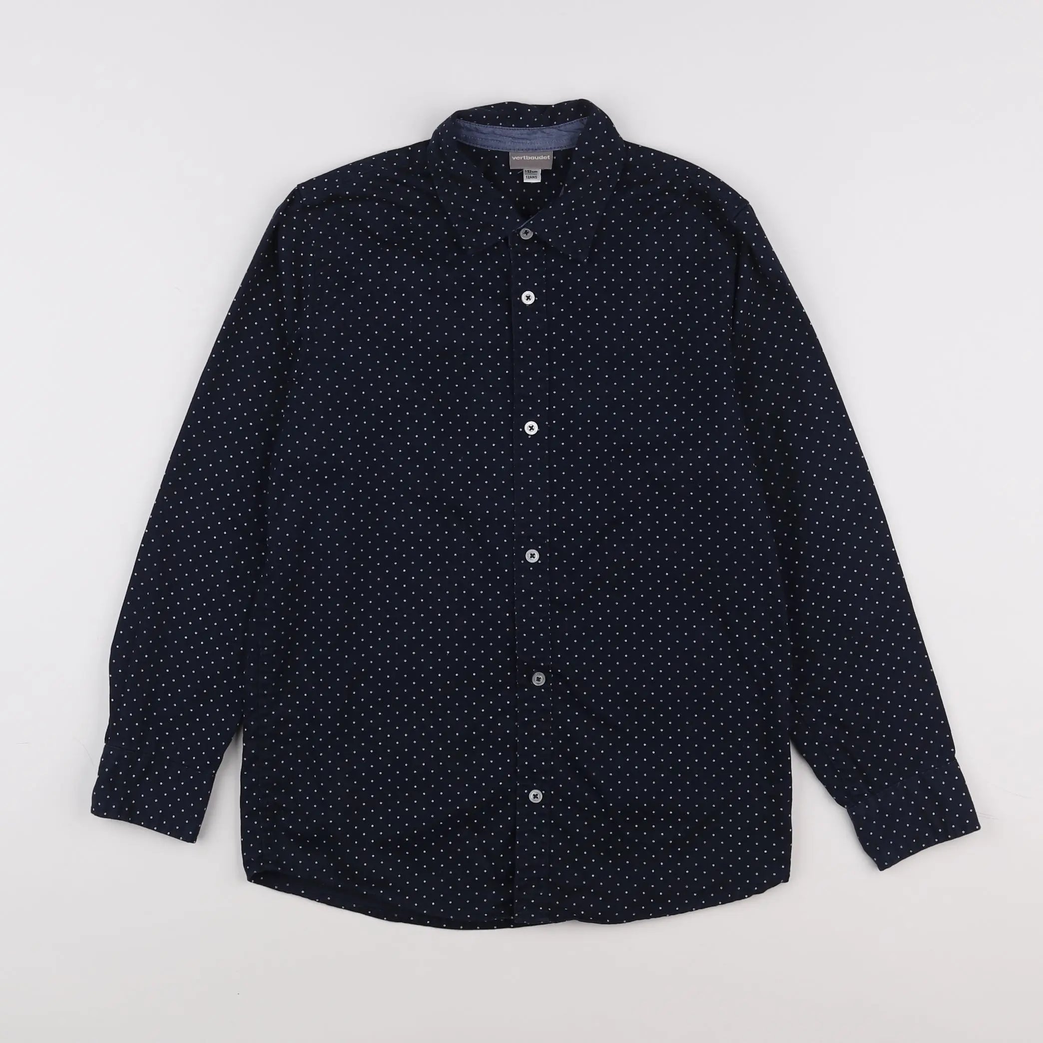 Vertbaudet - chemise bleu - 12 ans