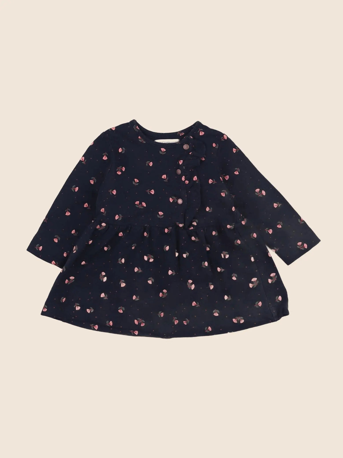 Vertbaudet - robe bleu - 9 mois
