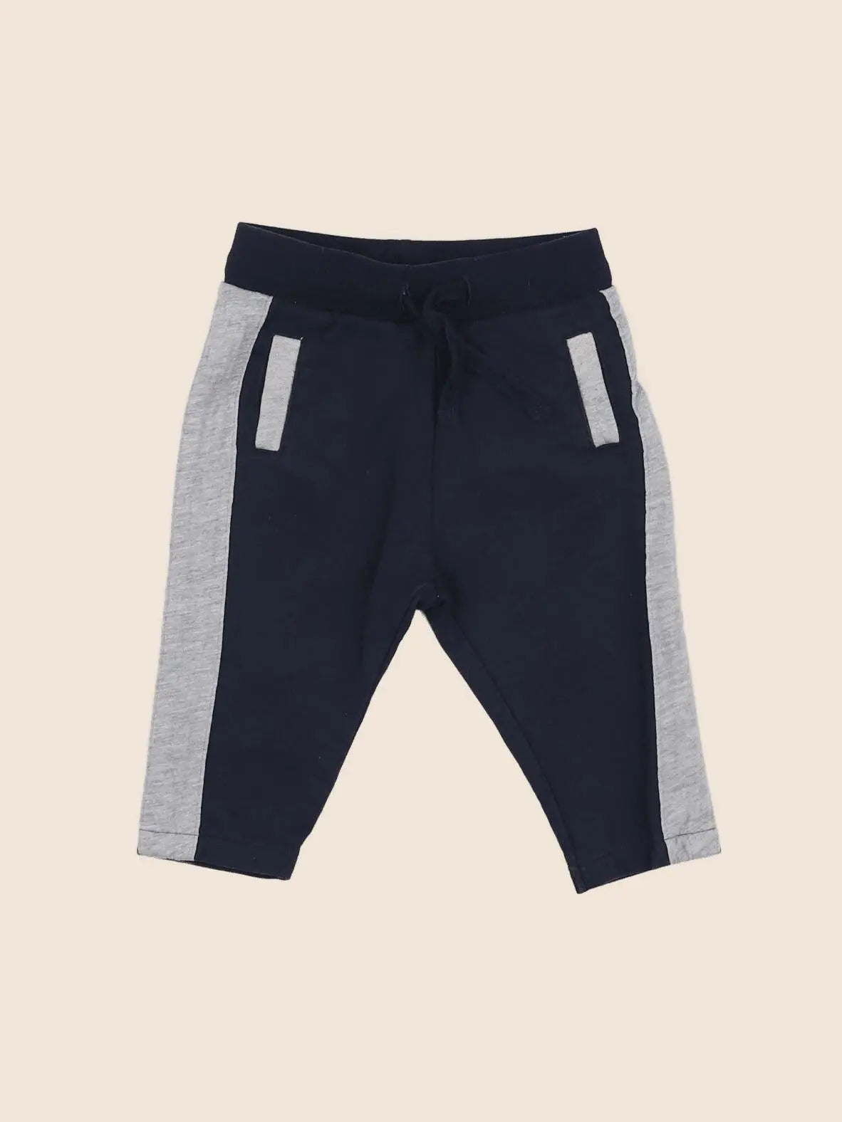Vertbaudet - jogging bleu, gris - 9 mois