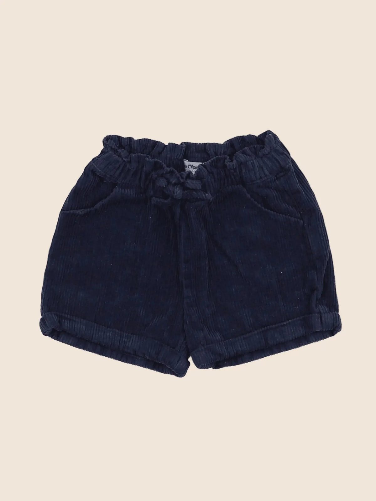 Vertbaudet - short bleu - 18 mois