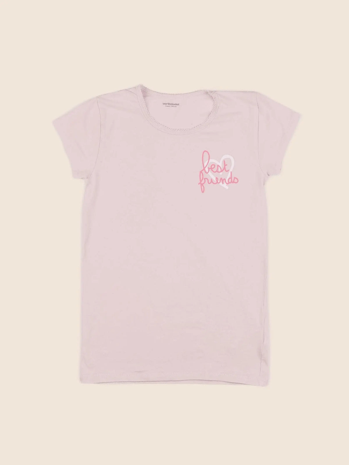 Vertbaudet - maillot de corps rose - 12 ans
