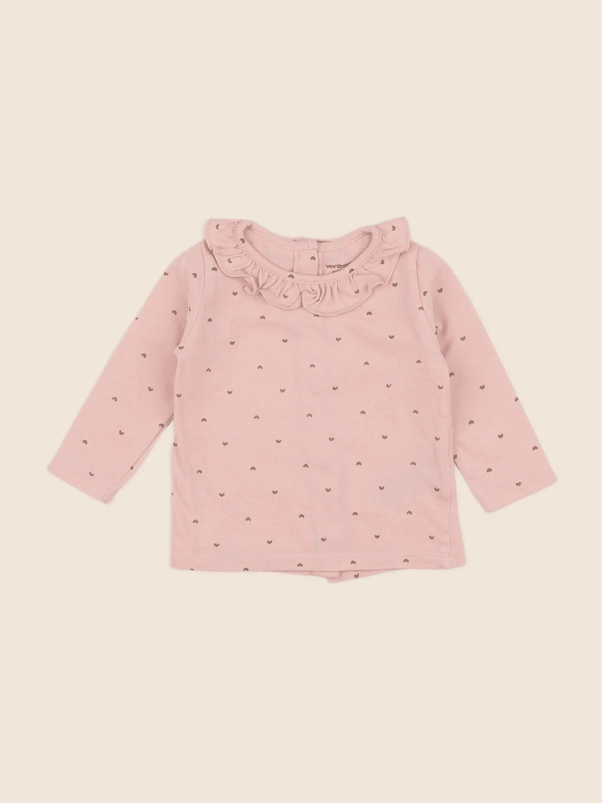 Vertbaudet - tee-shirt rose - 6 mois