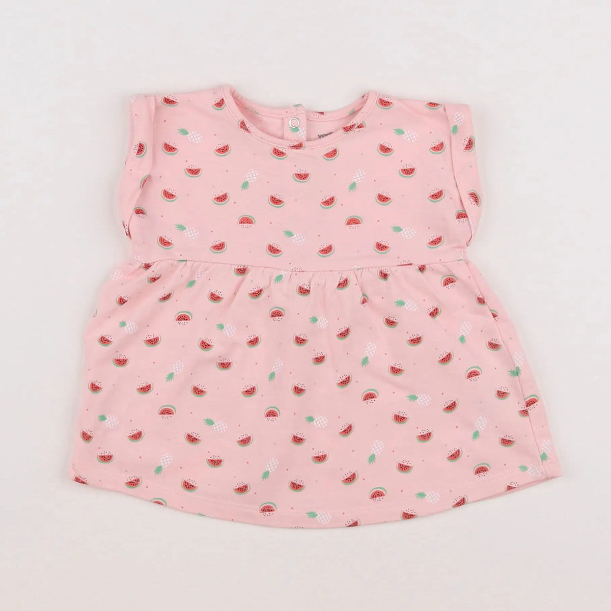 Vertbaudet - robe rose - 6 mois