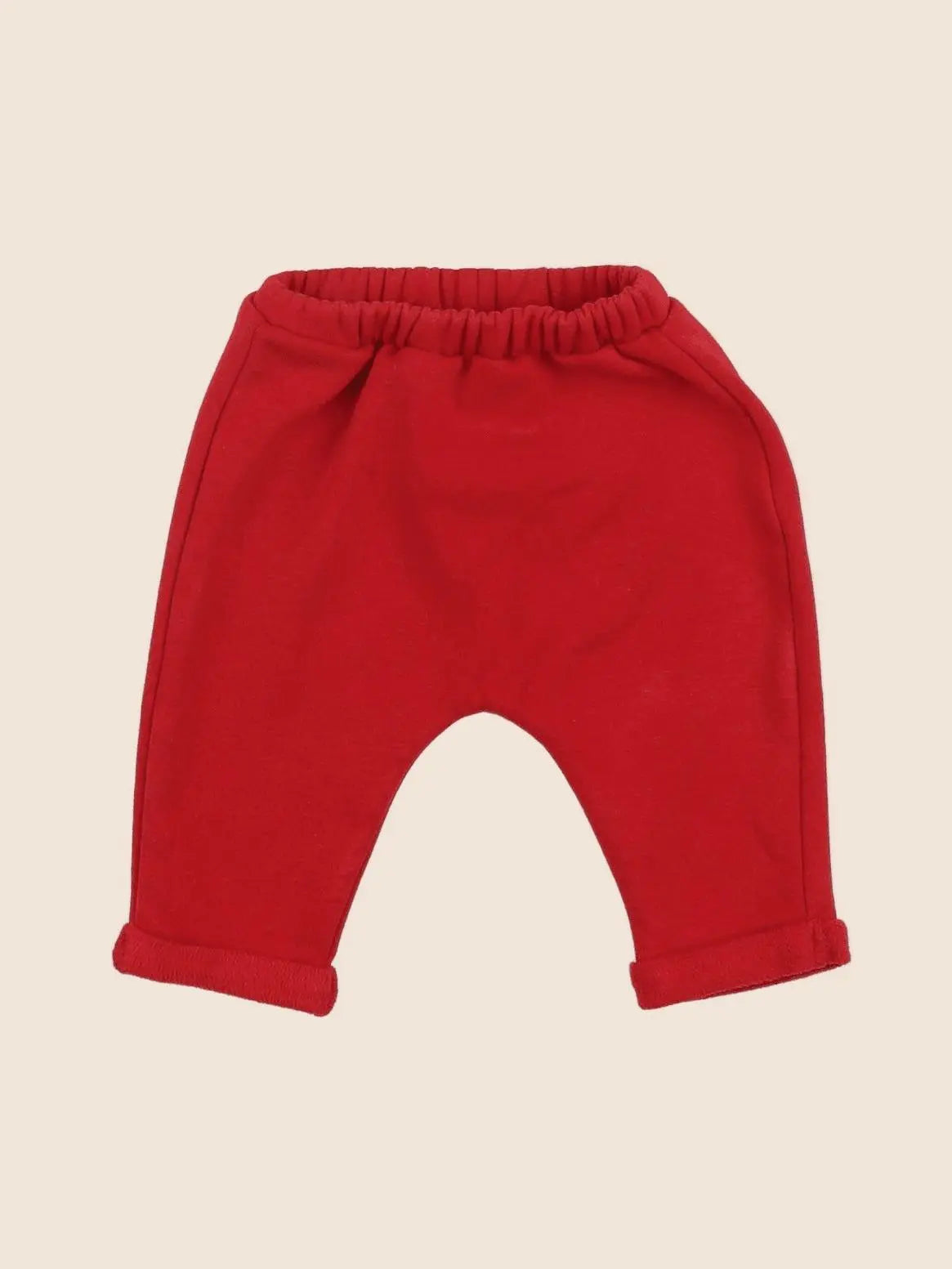 Vertbaudet - jogging rouge - 6 mois