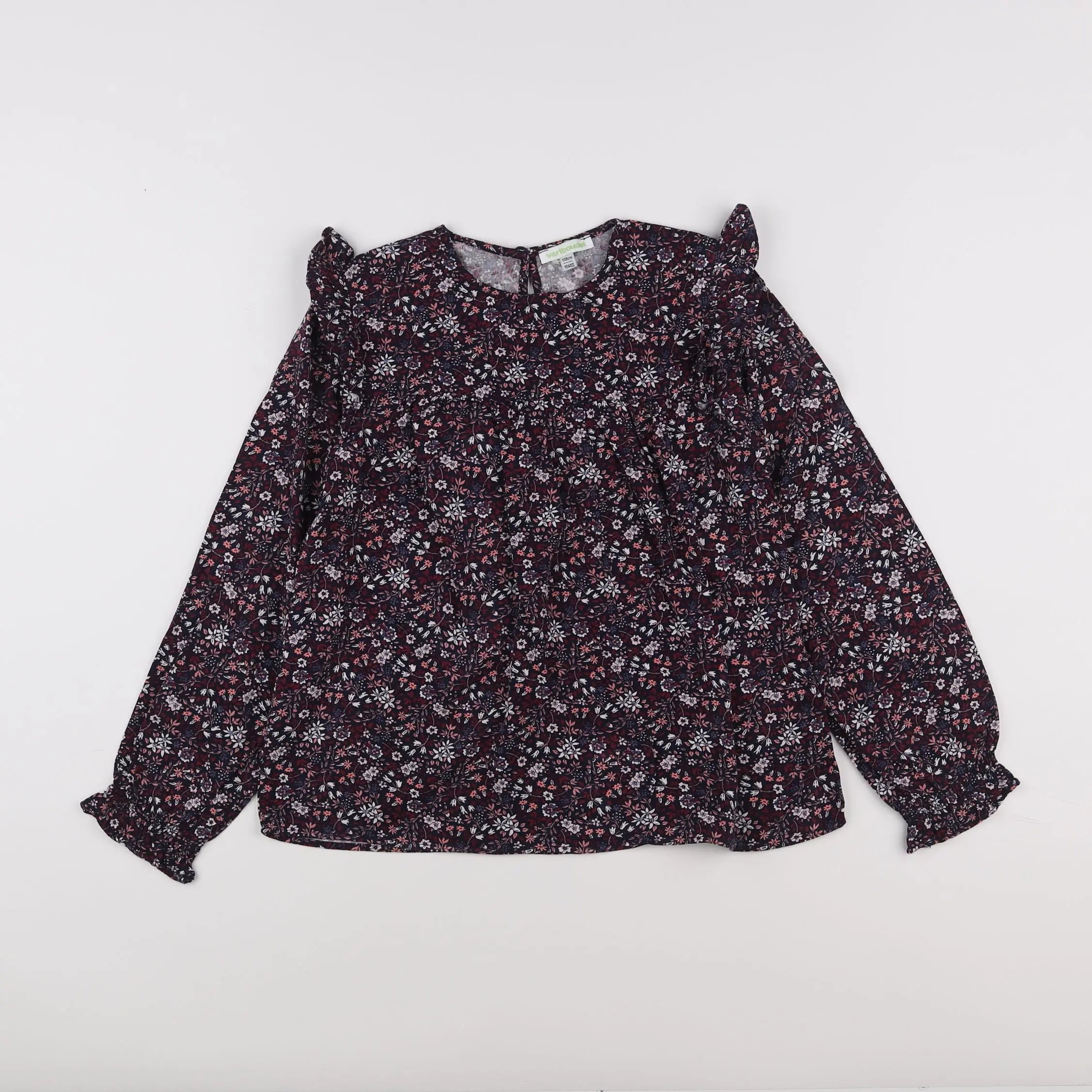 Vertbaudet - blouse multicolore - 10 ans