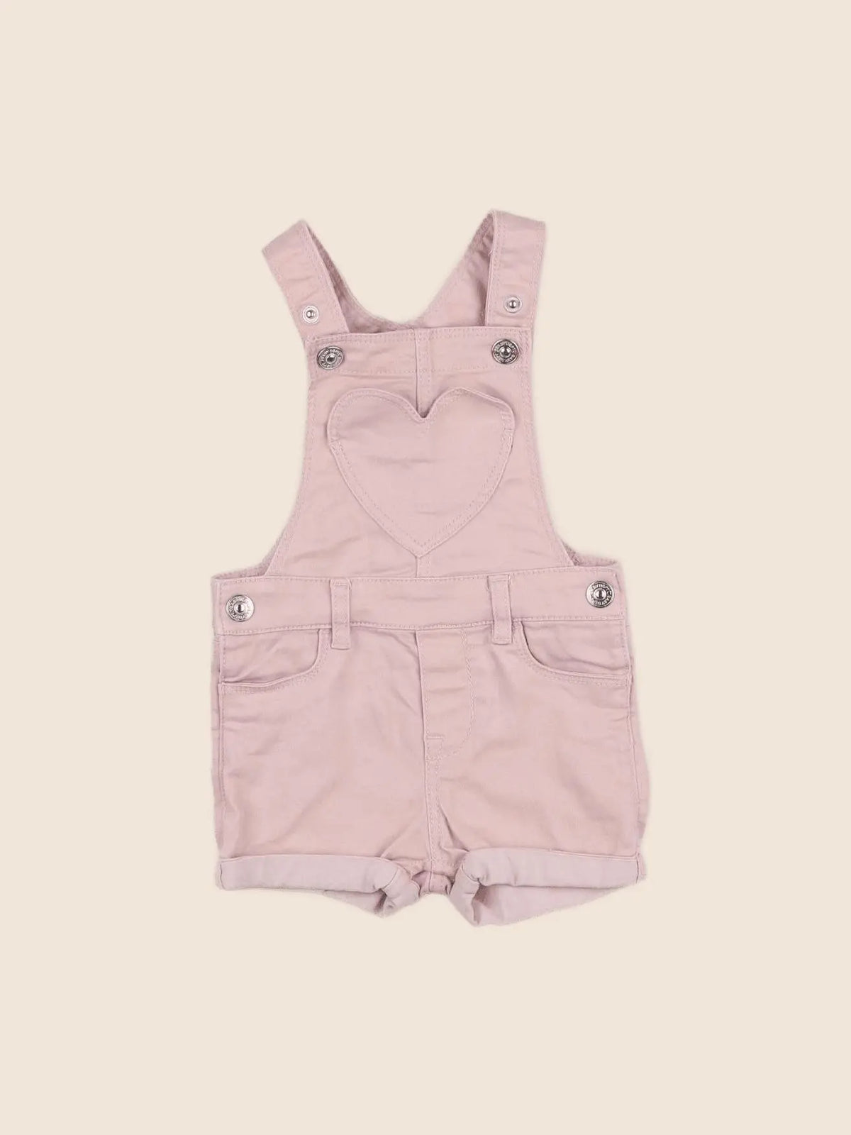 H&M - salopette rose - 6 mois