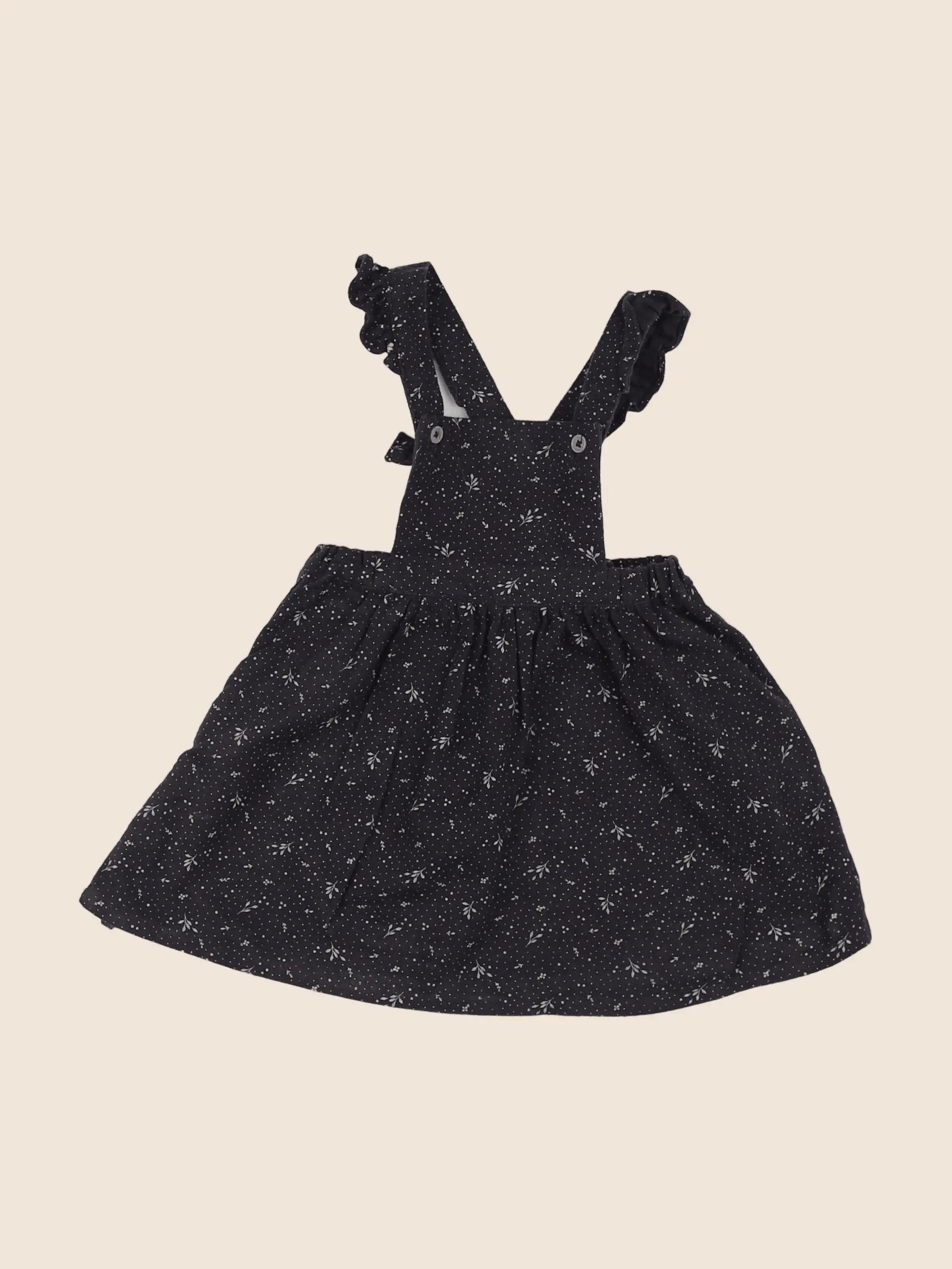 Vertbaudet - robe gris - 9 mois
