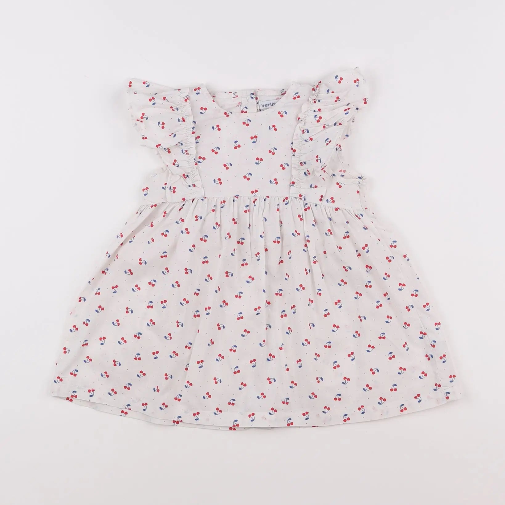 Vertbaudet - robe multicolore - 18 mois