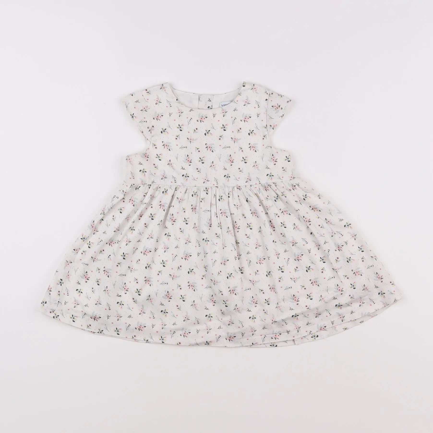 Vertbaudet - robe multicolore - 18 mois