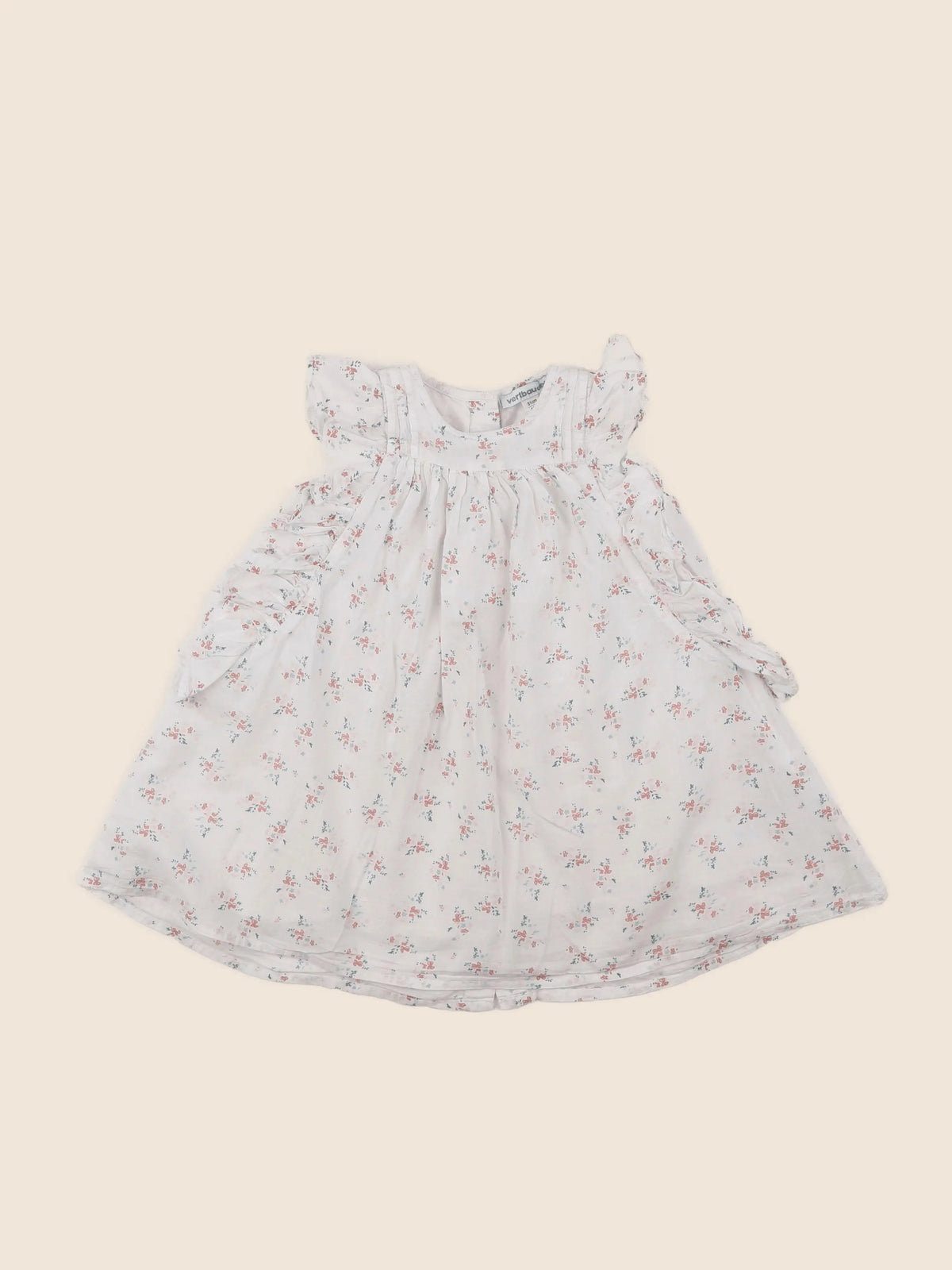 Vertbaudet - robe multicolore, rose - 18 mois