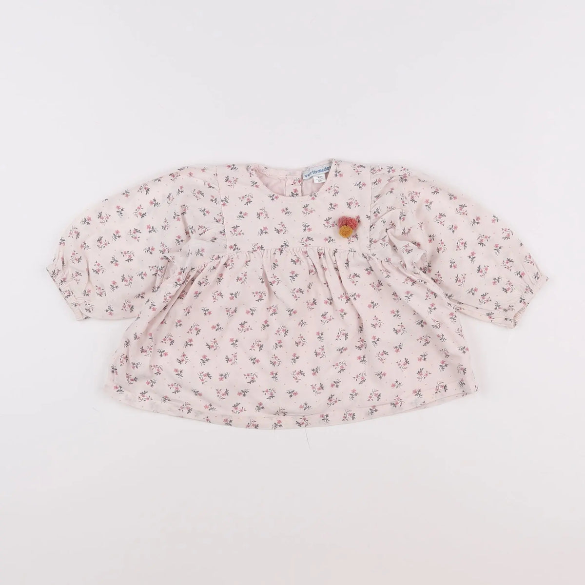Vertbaudet - blouse blanc - 12 mois
