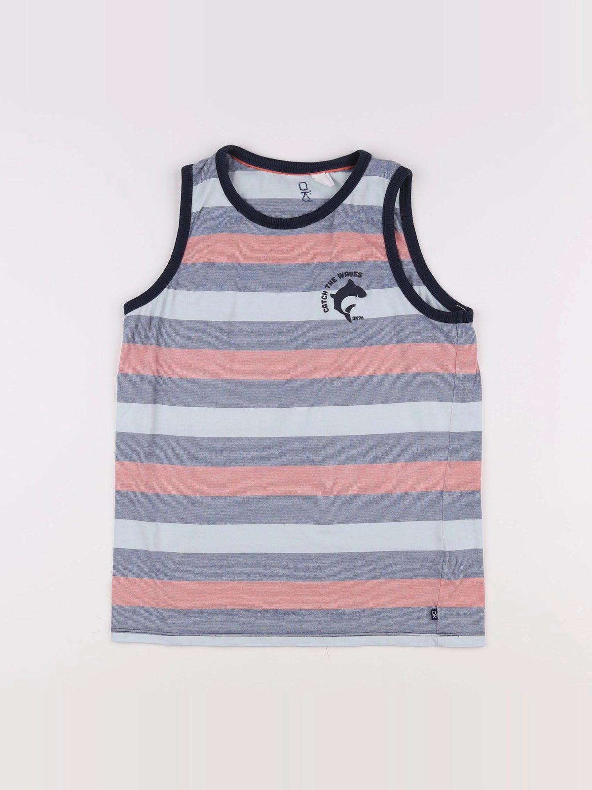 Okaidi - débardeur bleu - 14 ans