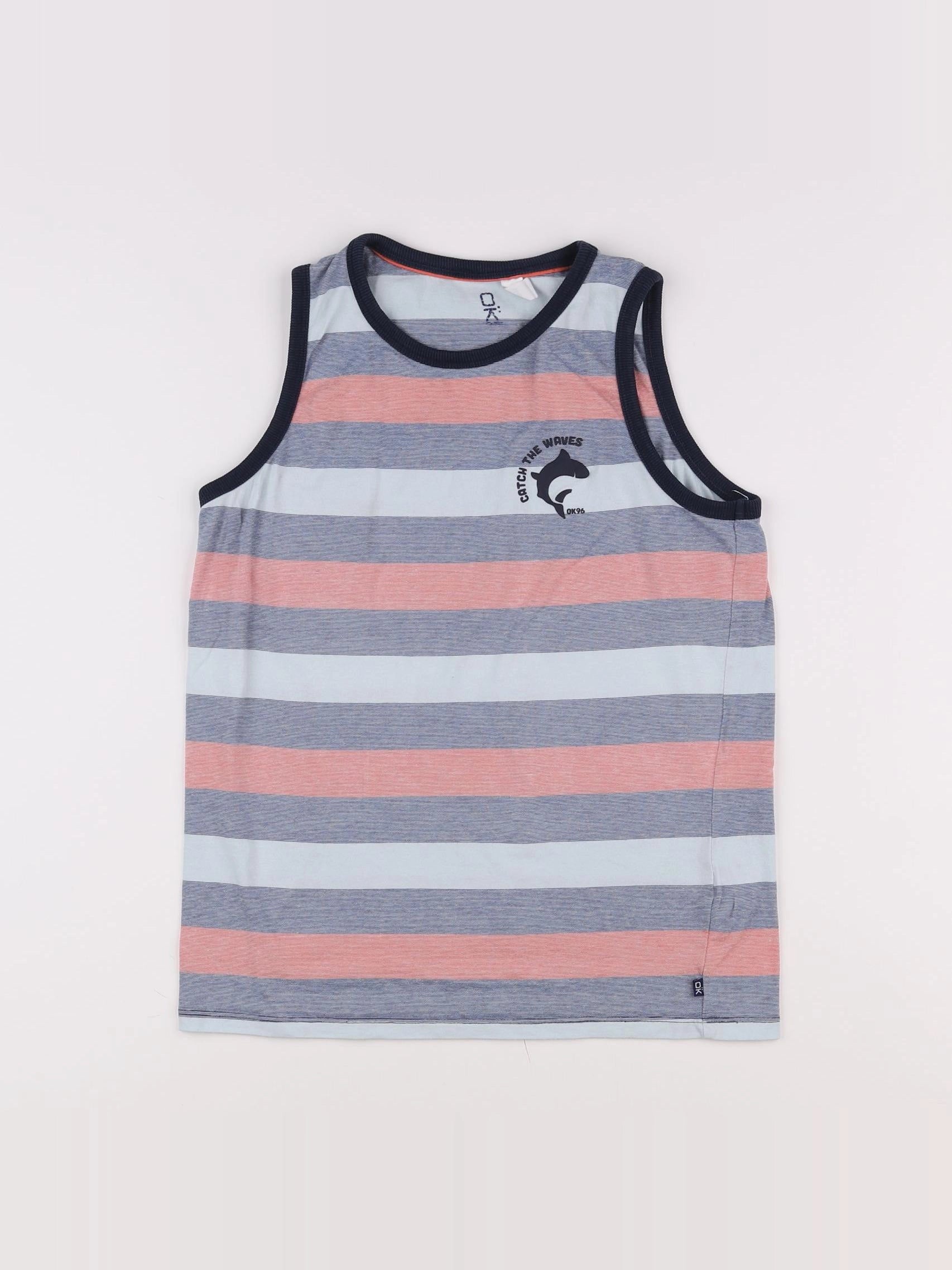 Okaidi - débardeur bleu - 14 ans