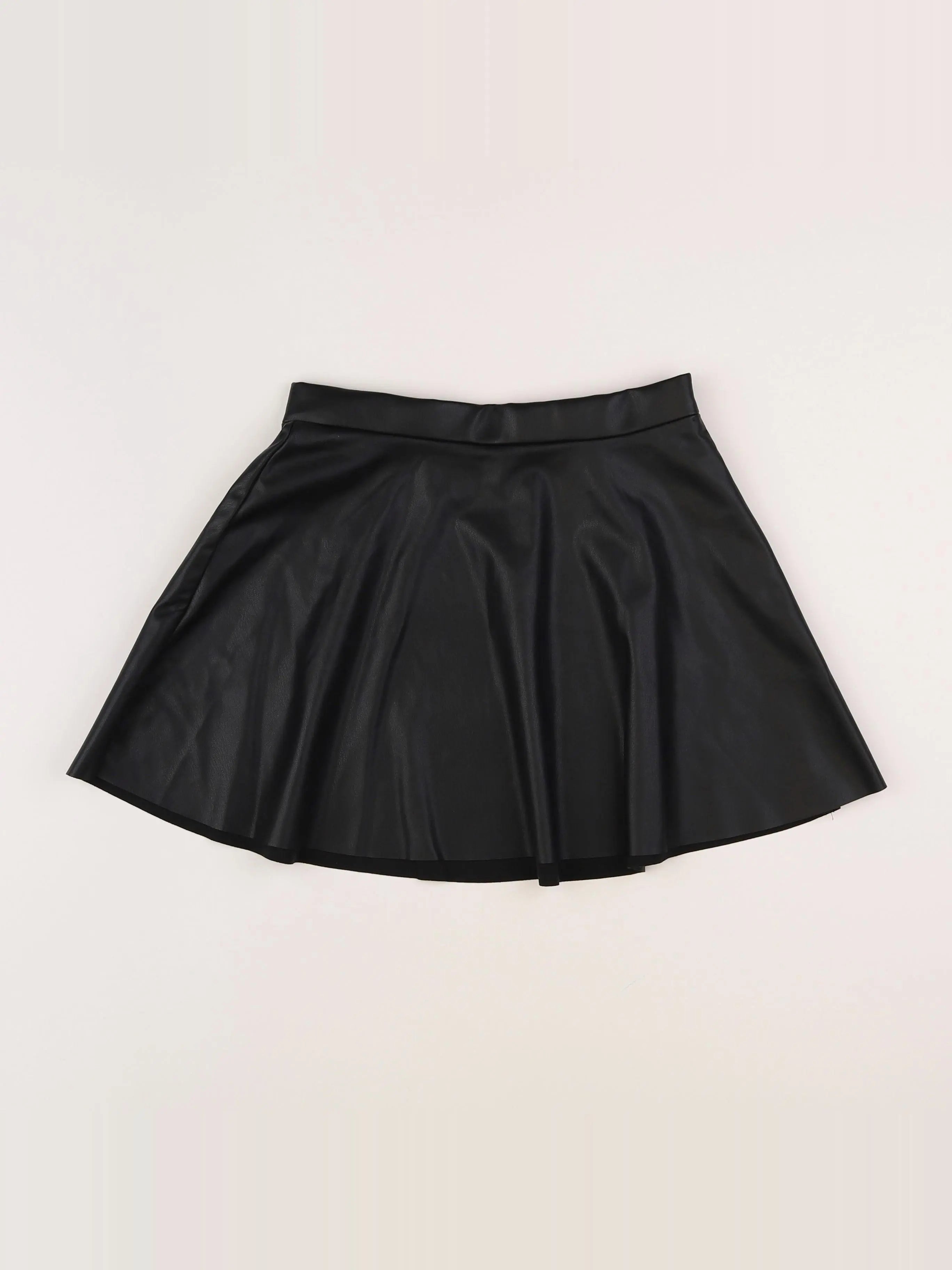 H&M - jupe simili cuir - 9 ans