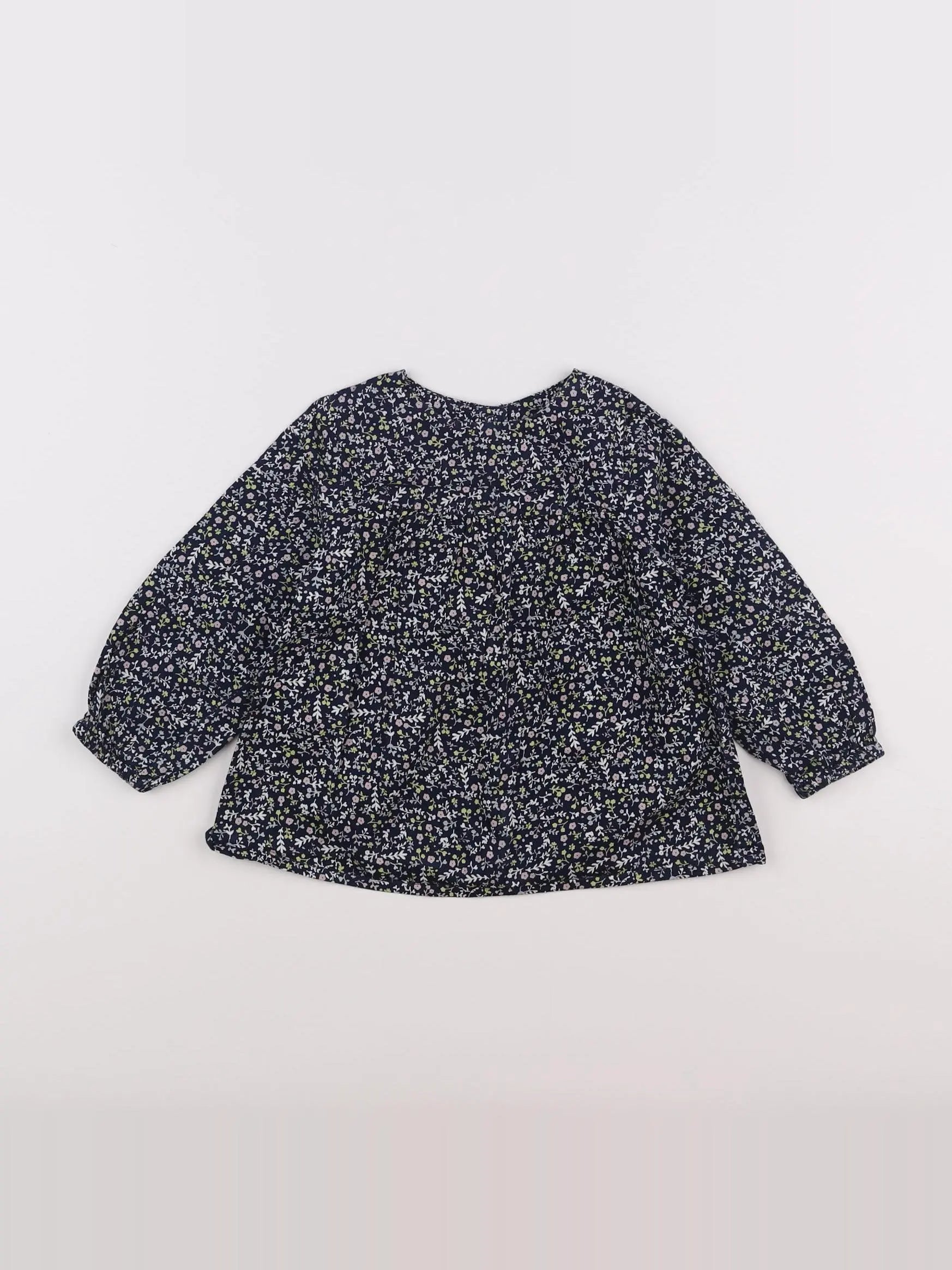 Tape à l'oeil - blouse bleu - 2 ans