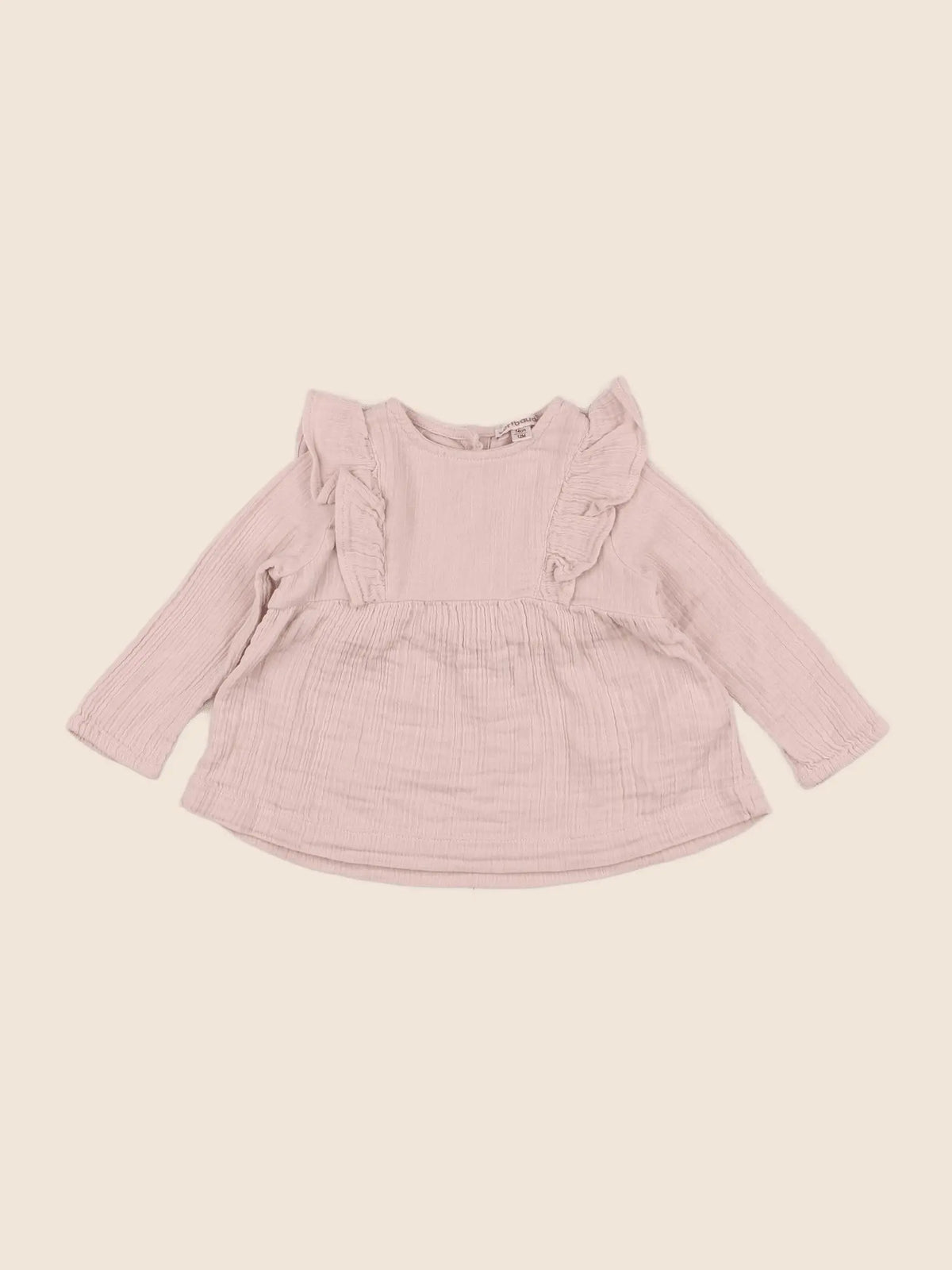 Vertbaudet - blouse rose - 12 mois