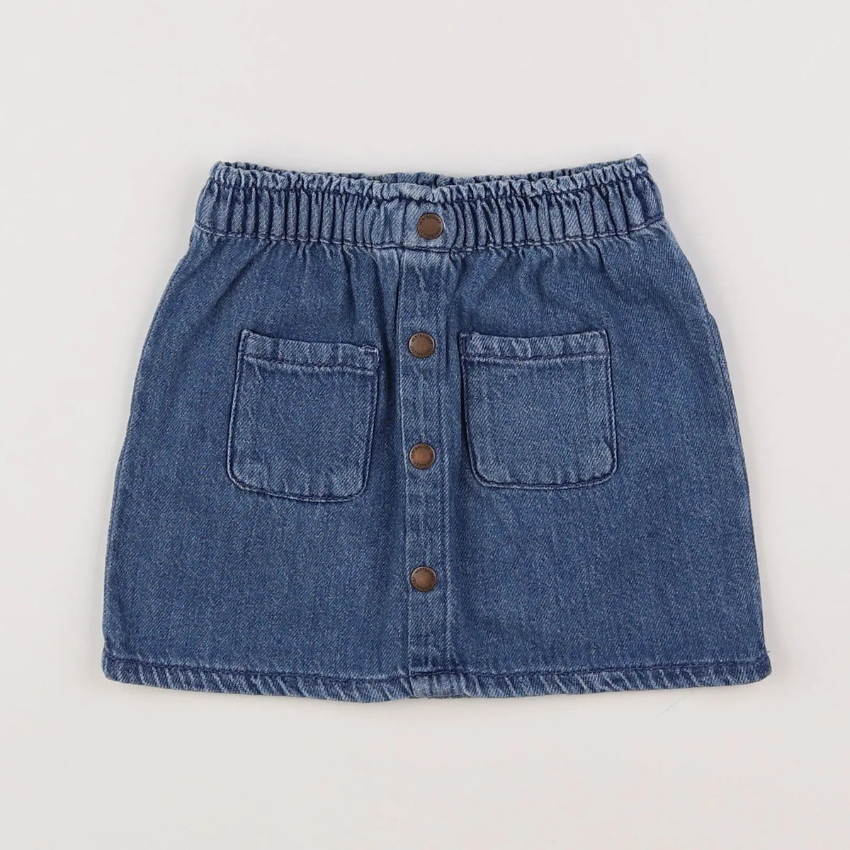 Vertbaudet - jupe bleu - 18 mois