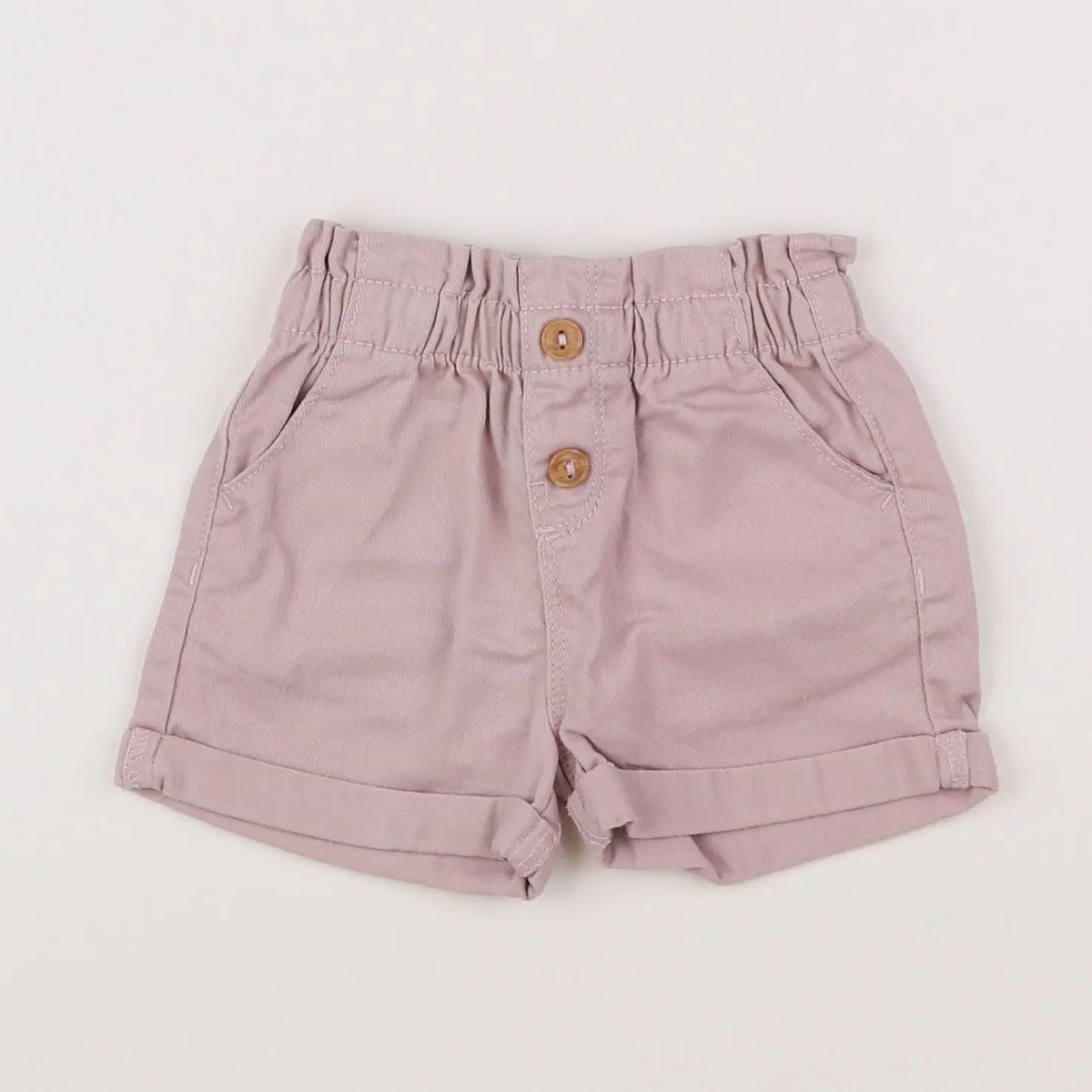 Vertbaudet - short rose - 12 mois
