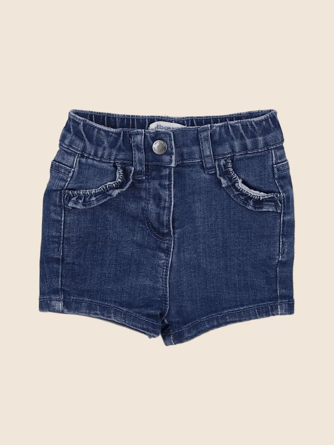 Vertbaudet - short bleu - 3 mois